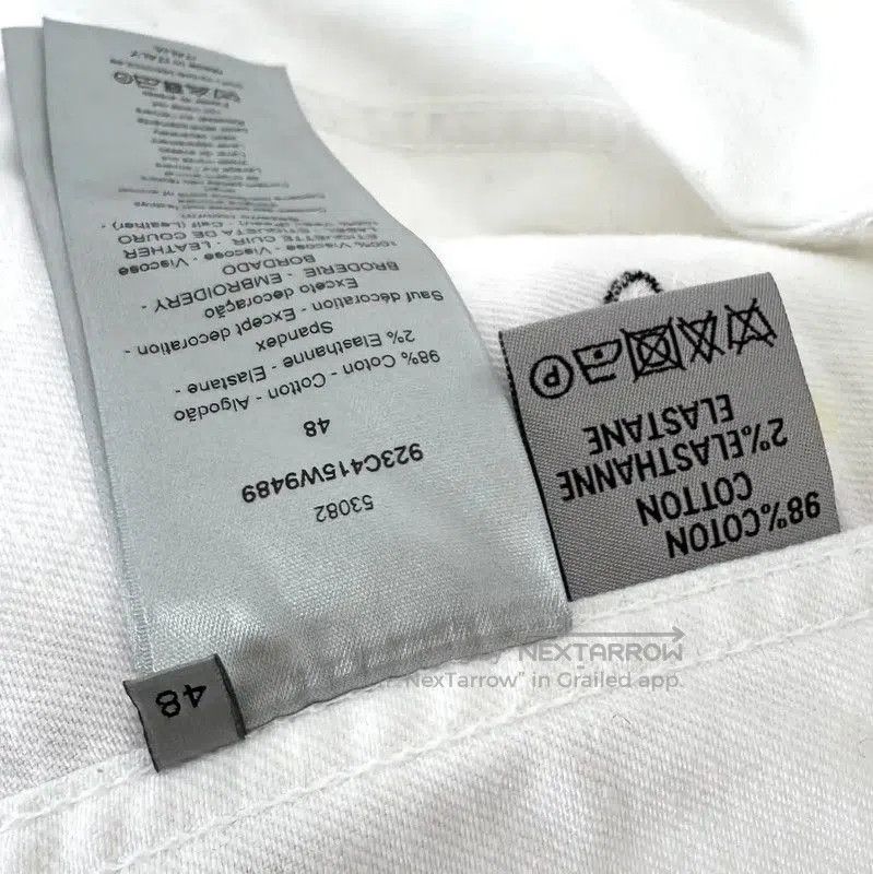 Dior Dior White Cotton Women's Jacket . Size XXL / US 16-18 / IT 52-54 - 4 Thumbnail