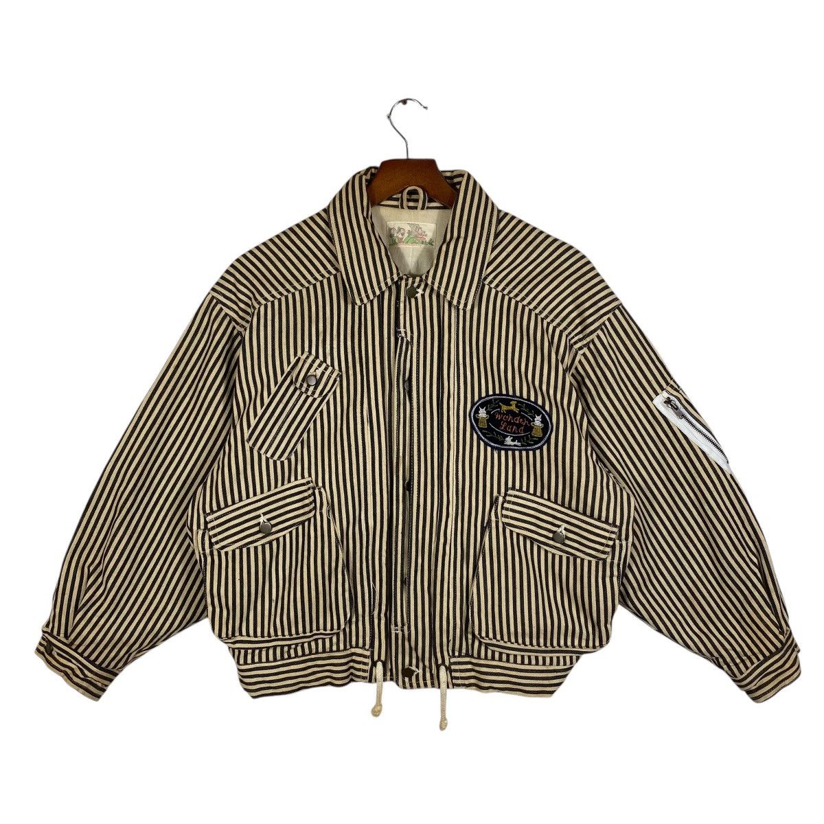 Vintage John Mallory Hickory Button Jacket (Fit Size M)