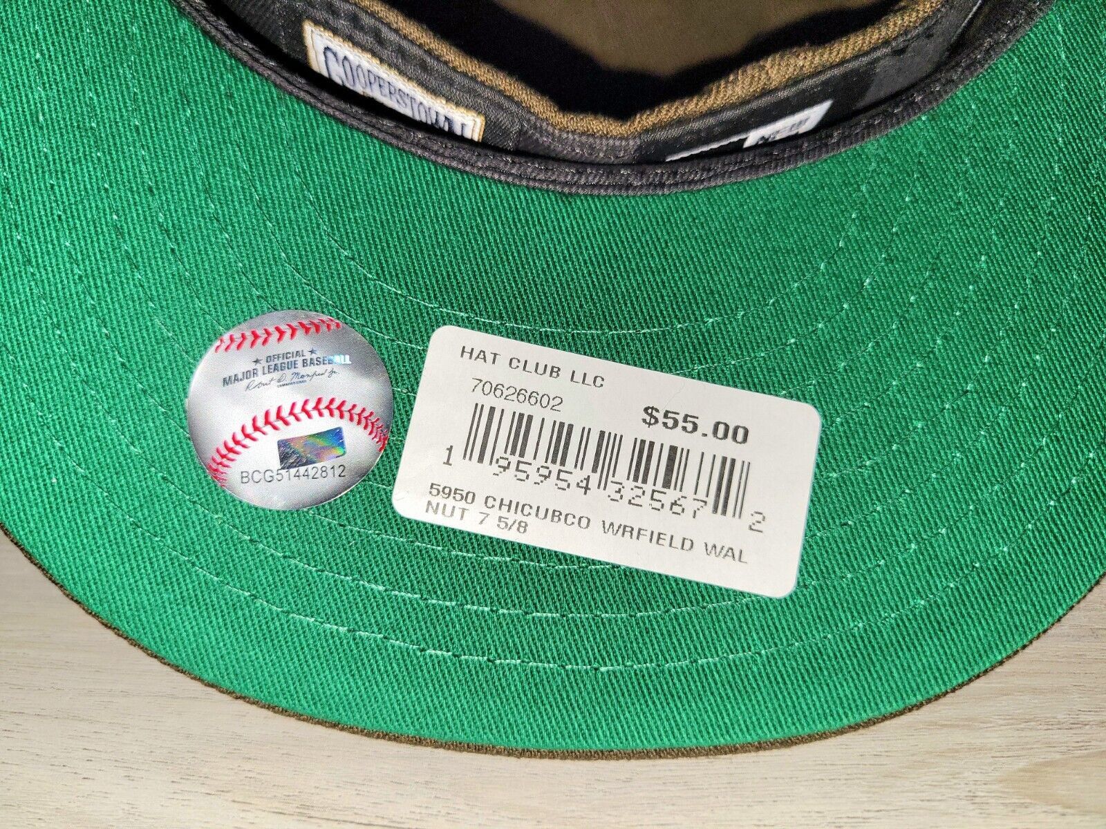 Hat Club 7 5/8 Hat Club Chicago Cubs Aux Pack Kanye West with Pin Size ONE SIZE - 6 Thumbnail