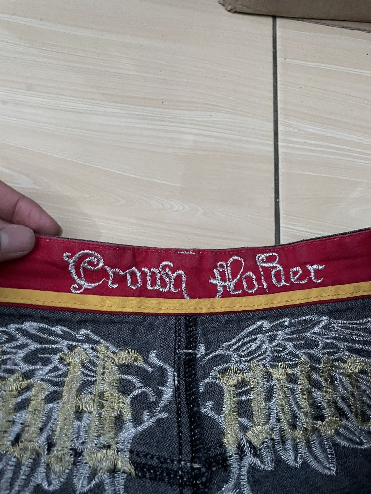 Japanese Brand Y2k crown holder x if six was nine Size US 40 / EU 56 - 4 Thumbnail