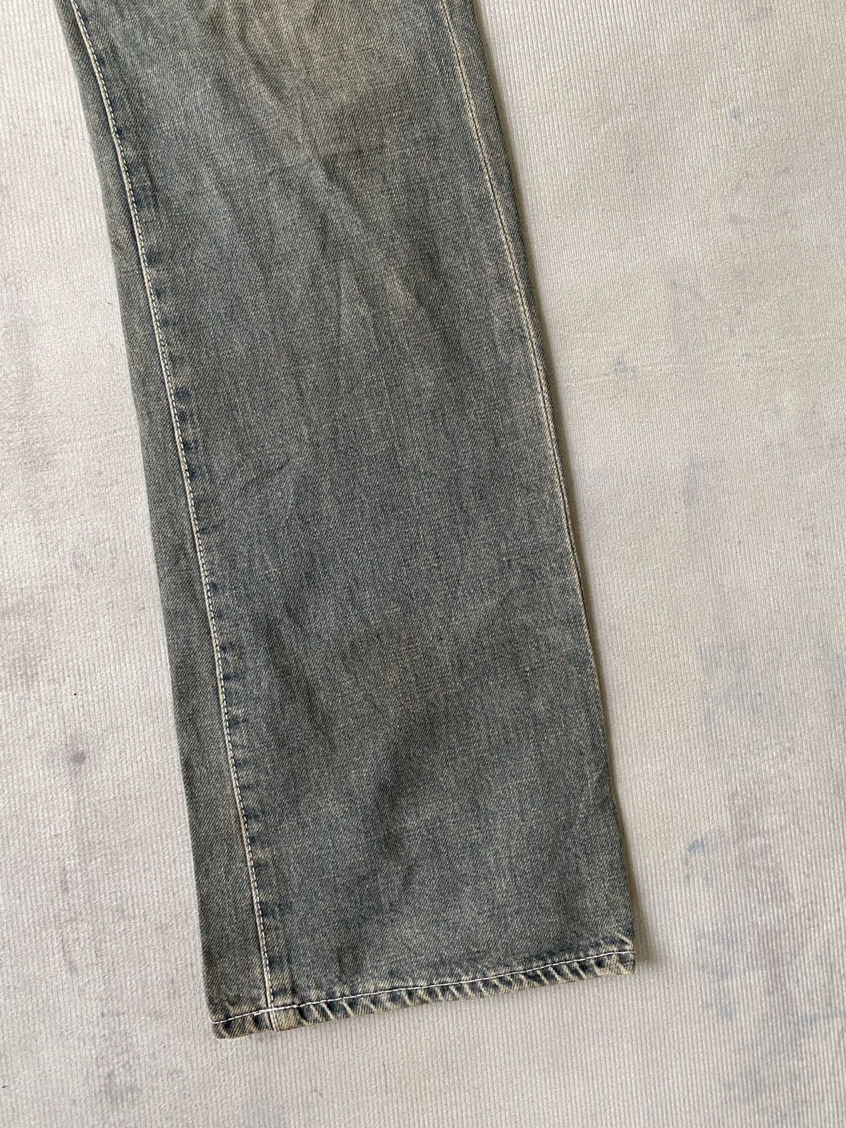Japanese Brand × Paul Smith × Paul Smith Red Ear Red Ear Paul Smiths Rusty Washed Faded Denim Size US 31 - 7 Thumbnail