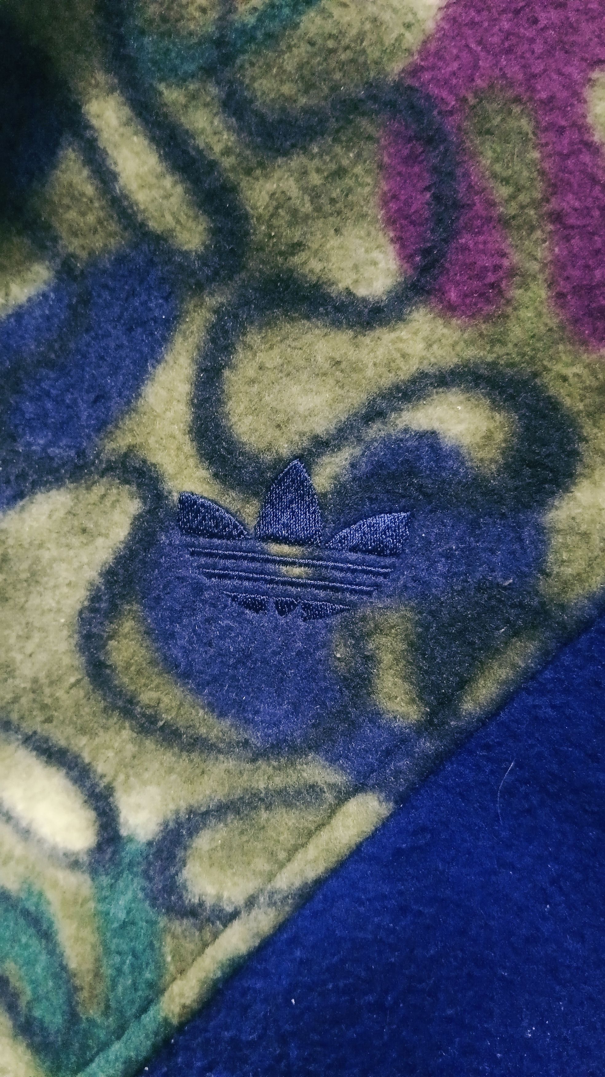 Adidas Vintage Adidas x Descente Half Zipper Fleece Sweatet Size US L / EU 52-54 / 3 - 7 Thumbnail