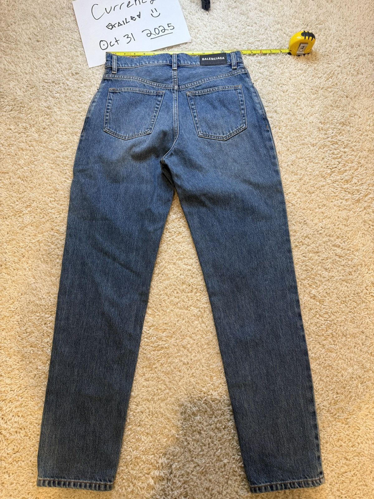 Balenciaga Balenciaga Woman Jean Denim Size 28" / US 6 / IT 42 - 10 Thumbnail