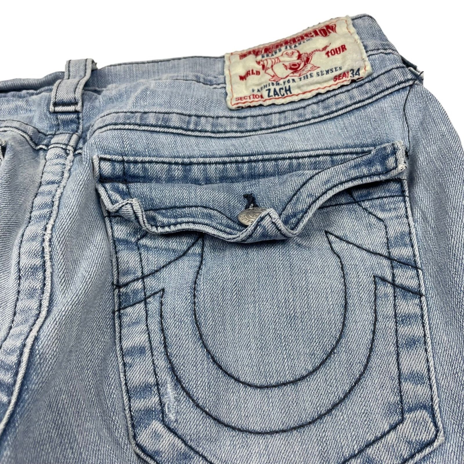 True Religion True Religion Zach Jeans 32 Size US 32 / EU 48 - 3 Thumbnail