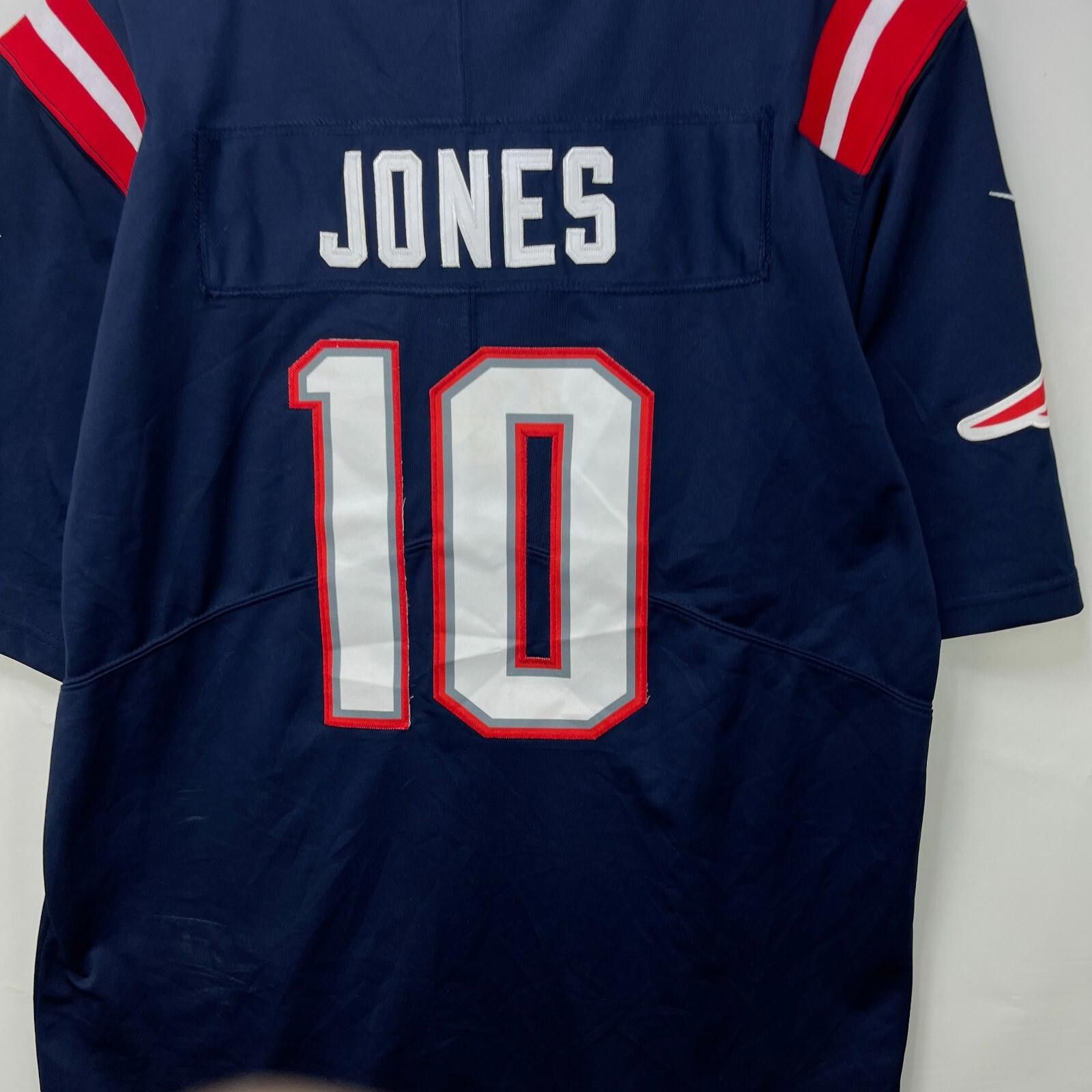 Nike New England Patriots NFL On Field Jersey Mac Jones Medium Size ONE SIZE - 5 Thumbnail