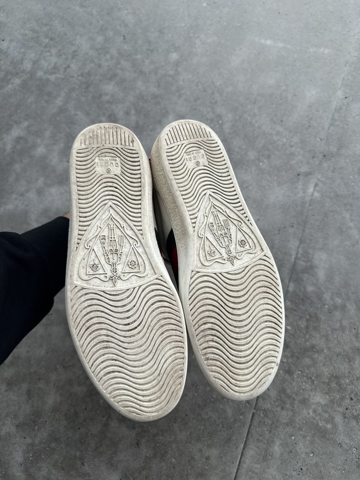 Gucci STEAL Gucci Ace High Strap GG hi-top sneakers designer Size US 7 / EU 40 - 6 Thumbnail