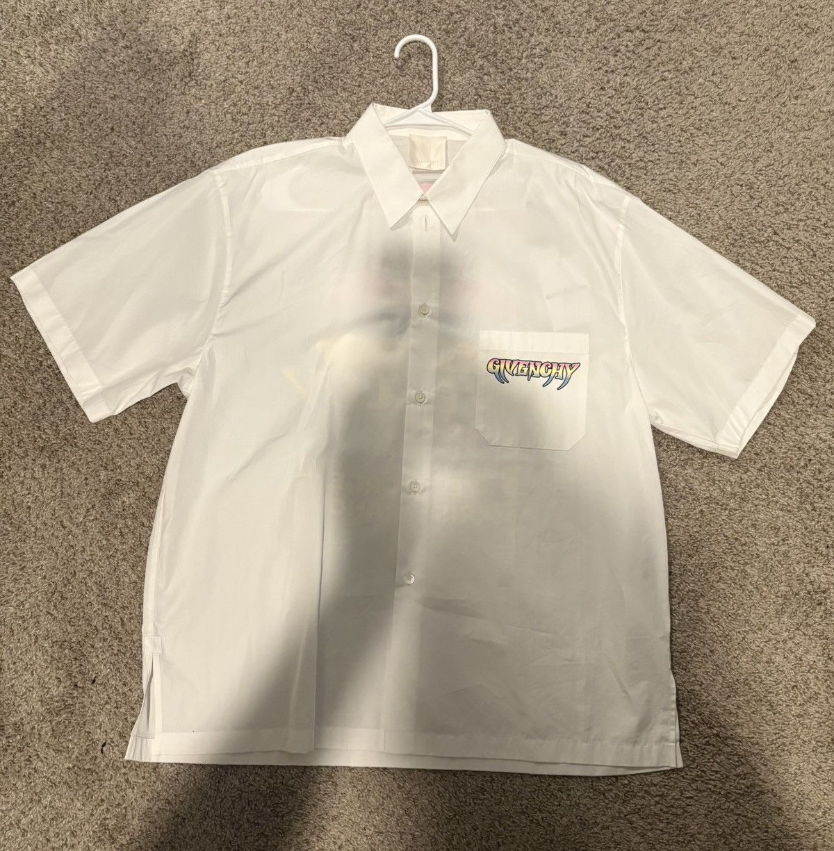 Givenchy Givenchy boxy fit hawaiian shirt poplin camp collar Size US XL / EU 56 / 4 - 5 Thumbnail