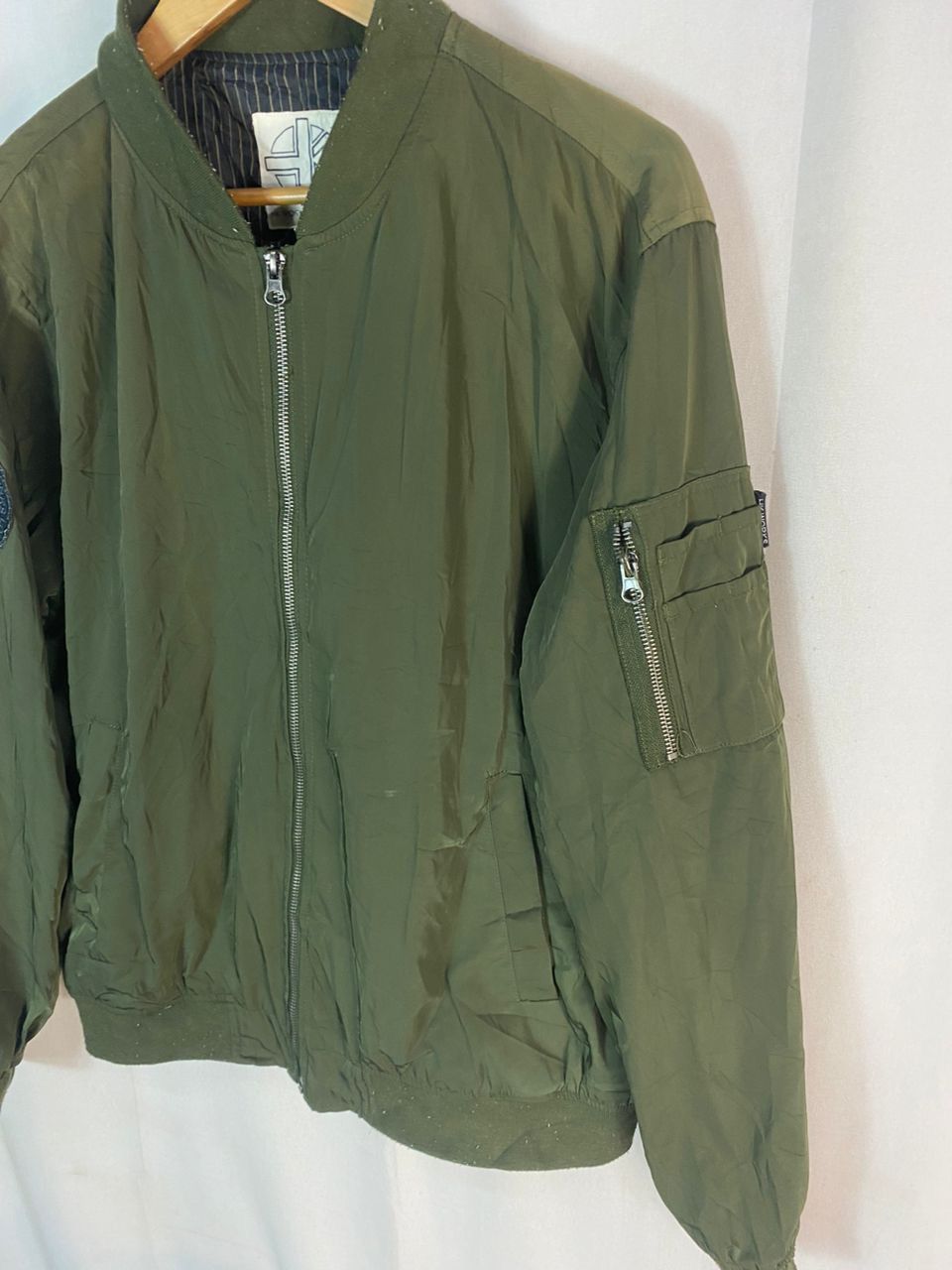 Designer Hk works london for men Bomber zipper jacket Size US M / EU 48-50 / 2 - 2 Thumbnail