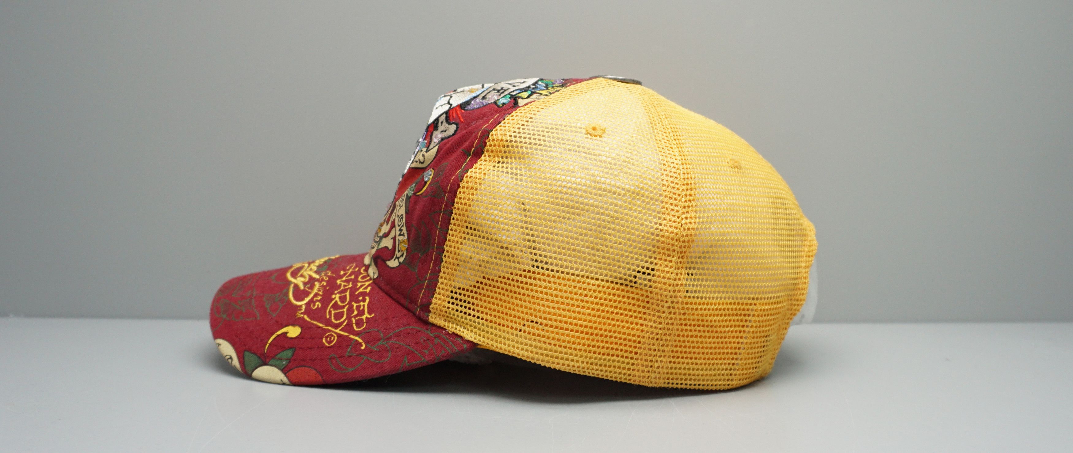 Christian Audigier × Designer × Ed Hardy 00's Ed Hardy Christian Audigier "Kills Slowly" Trucker hat Size ONE SIZE - 5 Thumbnail