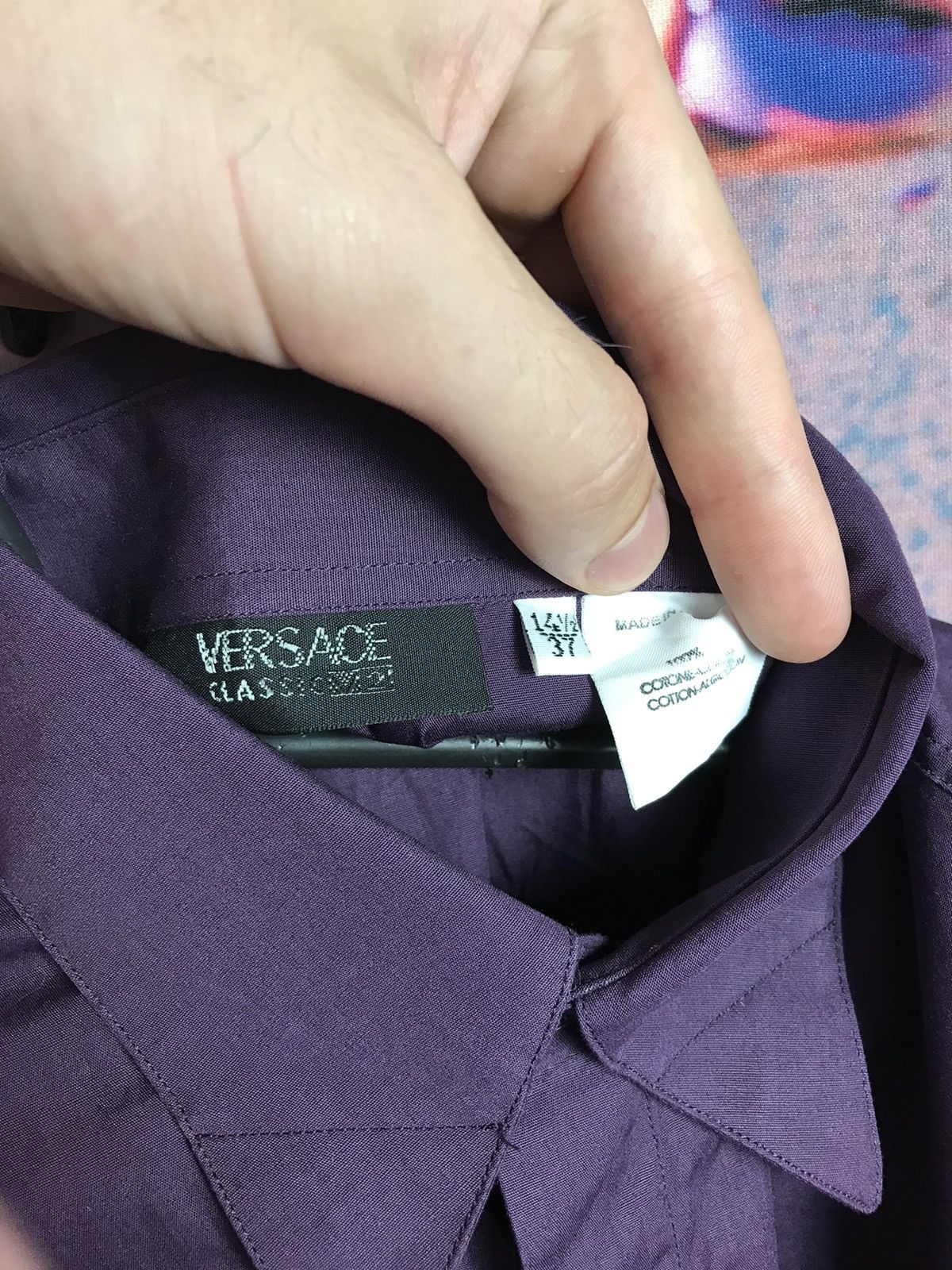 Versace × Vintage Vintage Versace luxury streetwear shirt Size US M / EU 48-50 / 2 - 4 Thumbnail