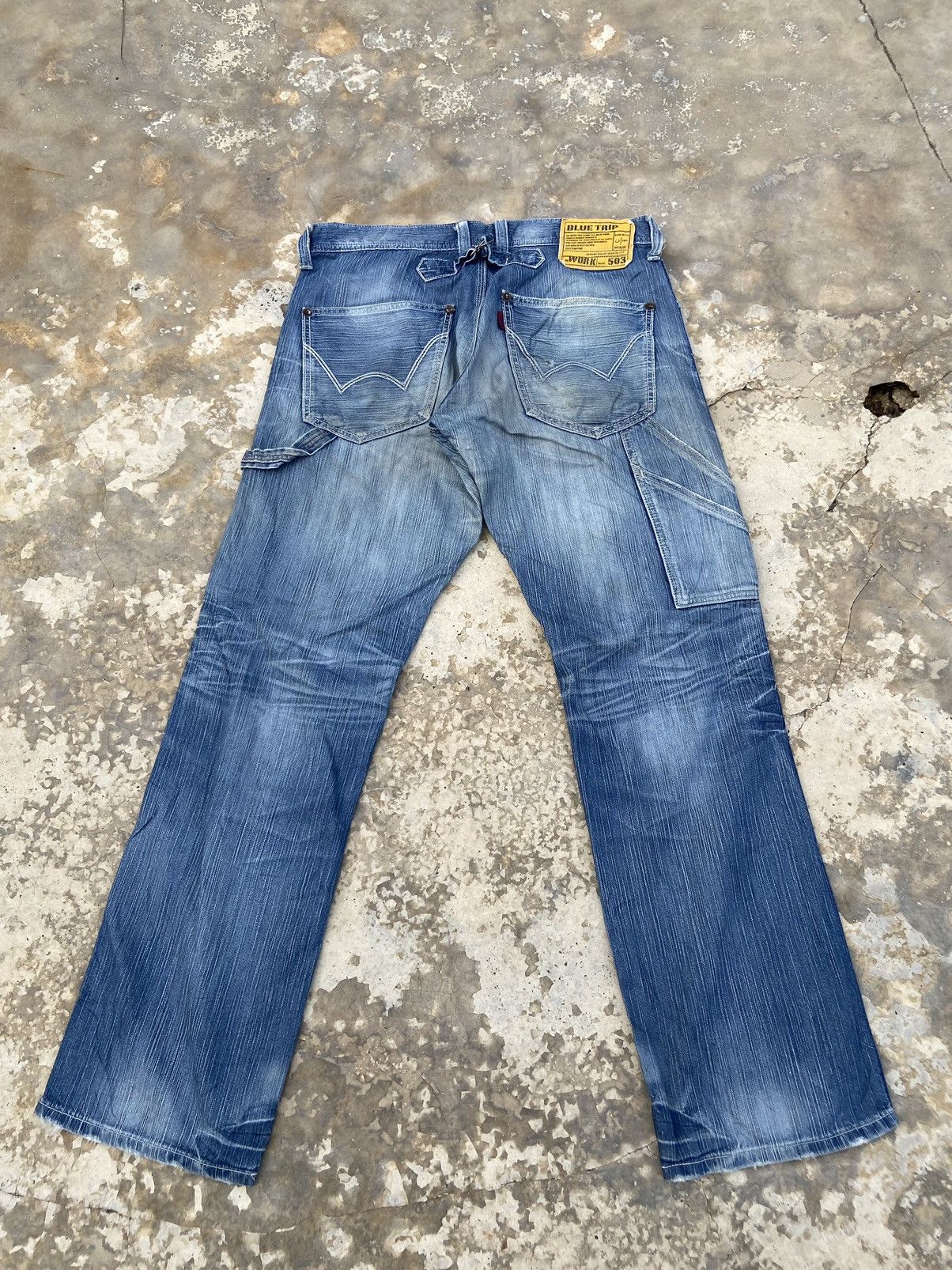 Edwin Vintage Distressed Edwin Carpenter Pant Size US 35 - 1 Thumbnail