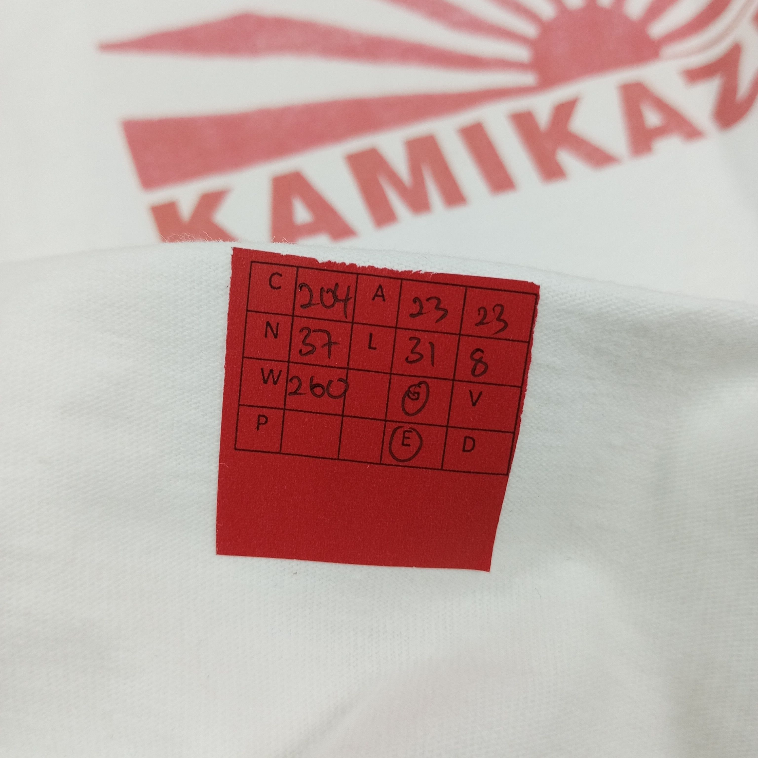 Japanese Brand × Vintage Kamikaze Japanese Streetwear Style Vintage Tshirt Size US XL / EU 56 / 4 - 10 Thumbnail