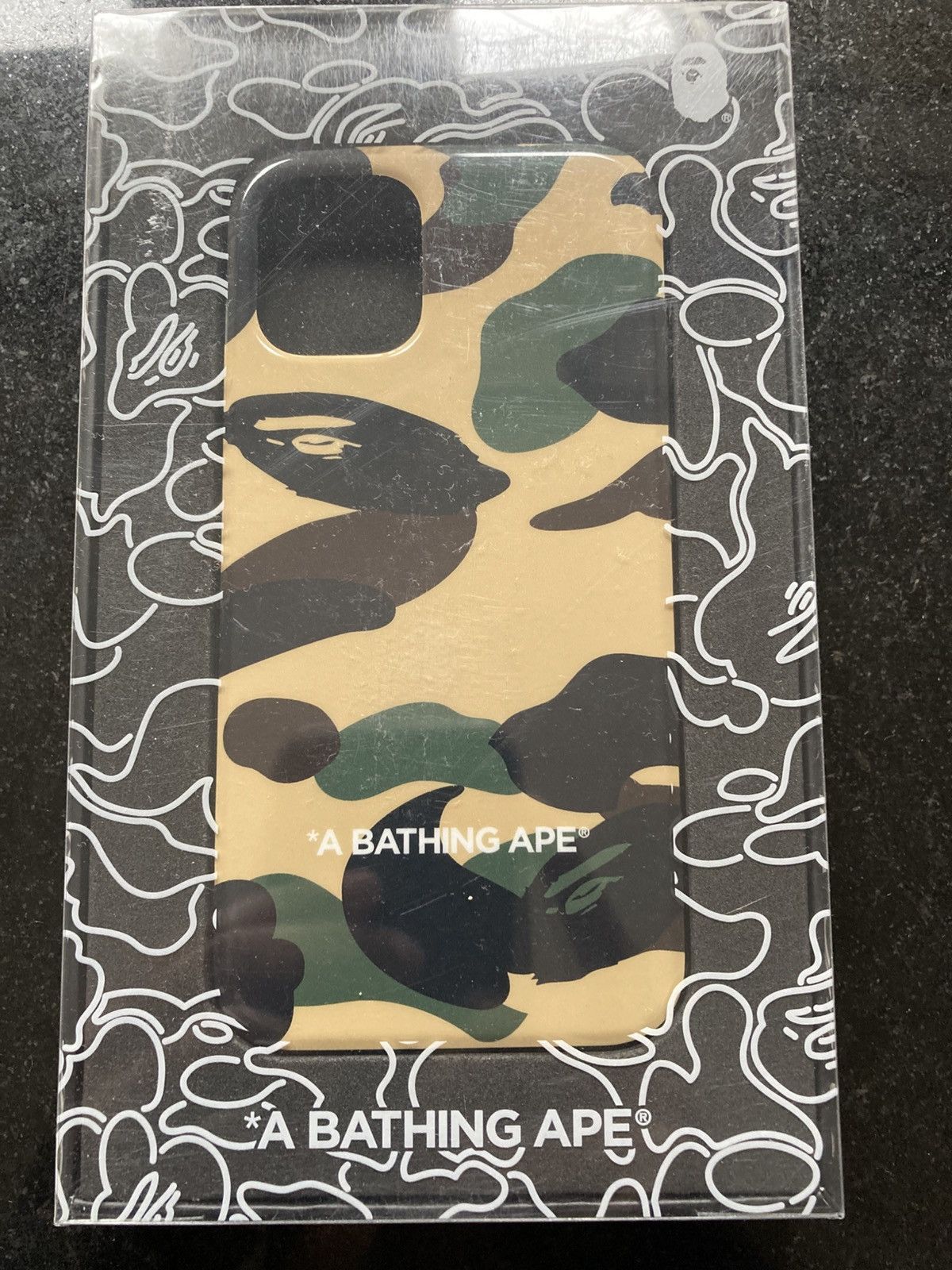 Bape A BATHING APE ABC CAMO IPHONE 12 MINI CASE (YELLOW) Size ONE SIZE - 1 Thumbnail