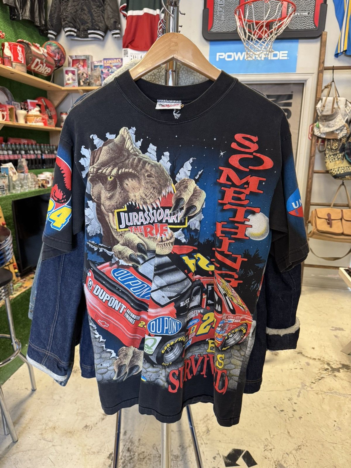 NASCAR Vintage NASCAR "Jurassic Park" AOP Size US M / EU 48-50 / 2 - 1 Thumbnail