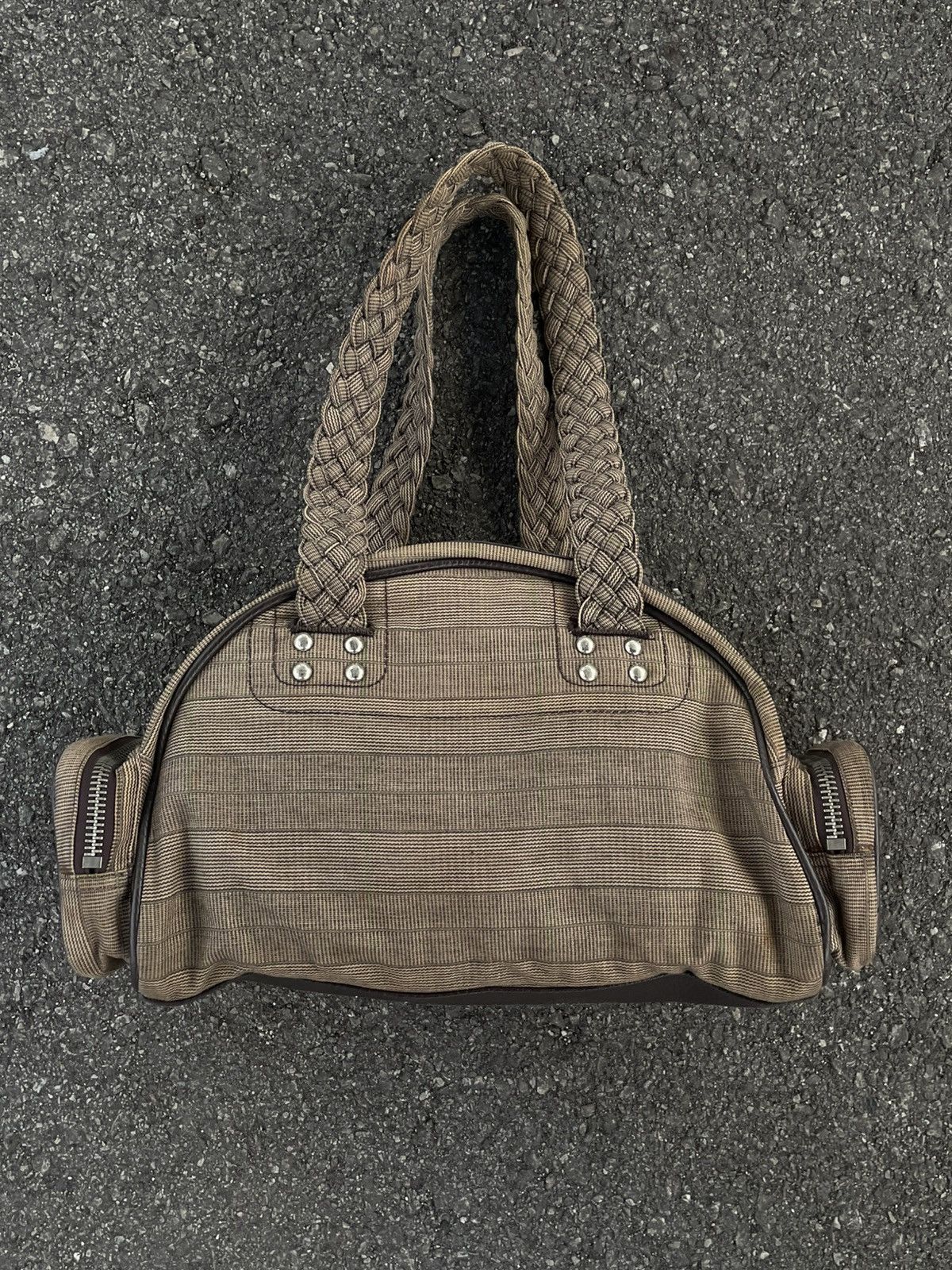 Diesel 00s Archive Diesel Plaid Check Shoulder Bag Size ONE SIZE - 3 Thumbnail
