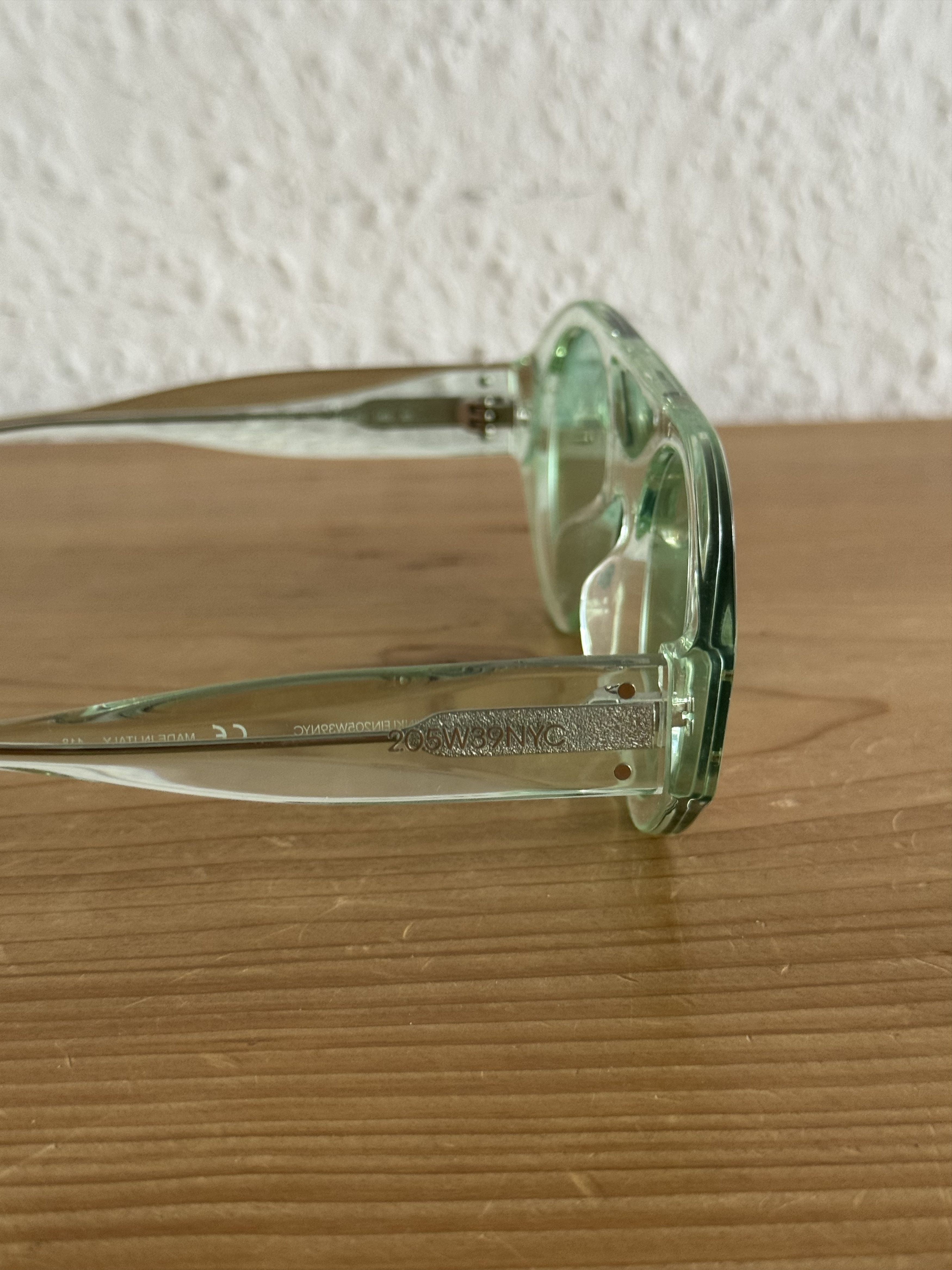 Calvin Klein 205W39NYC CKNYC1952S Pilot Crystal Light Green Size ONE SIZE - 4 Thumbnail