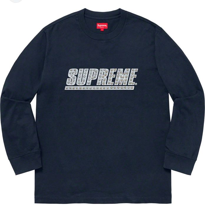 Supreme studded hot sale long sleeve