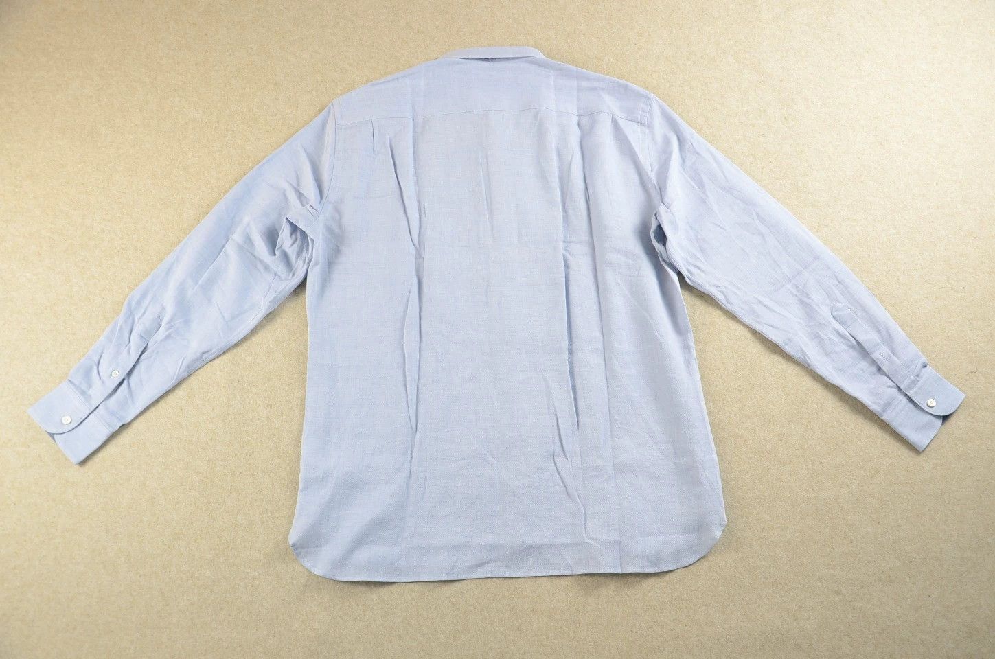 Ermenegildo Zegna Zegna EZ Oxford light blue long sleeve shirt XL Size US XL / EU 56 / 4 - 6 Thumbnail
