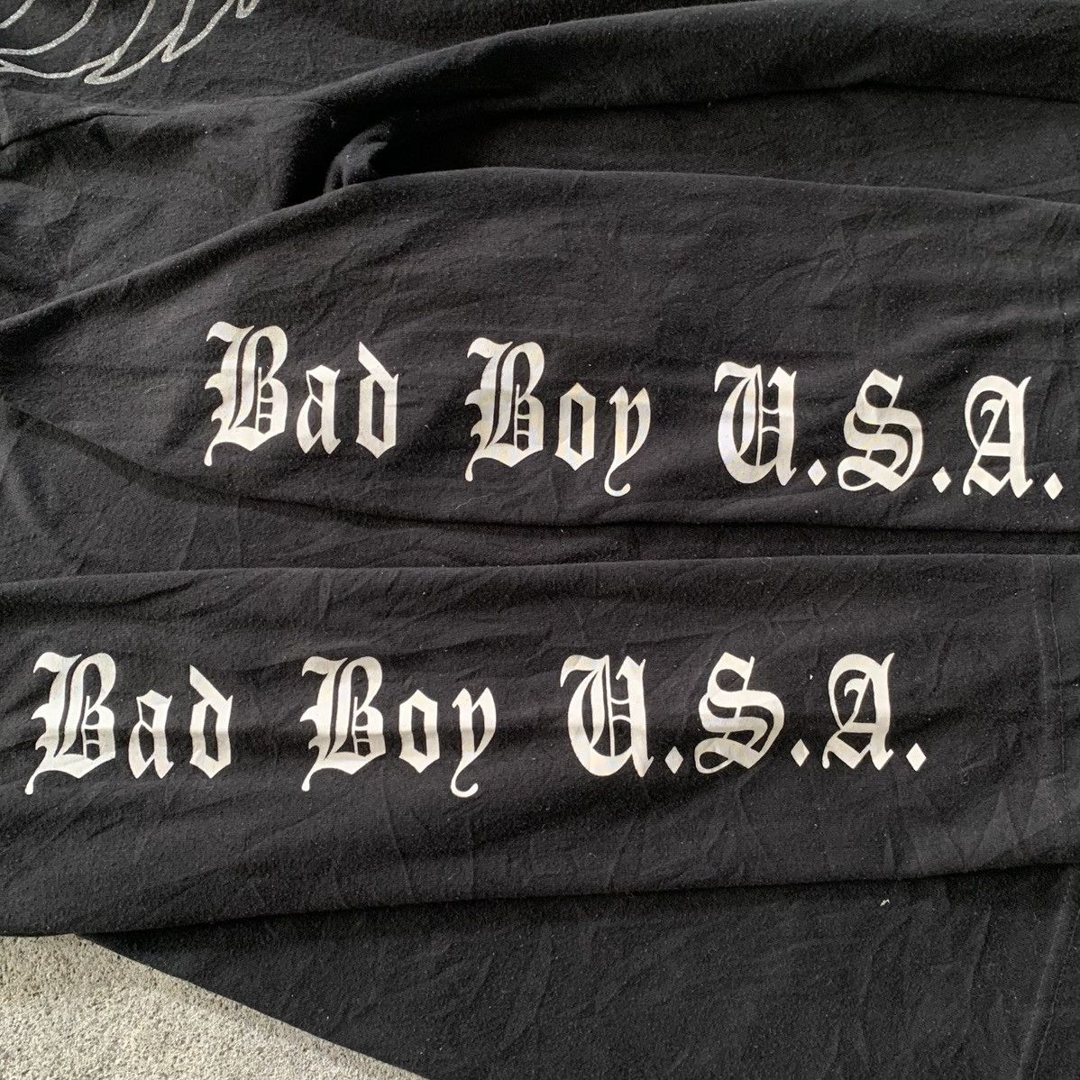 Japanese Brand Y2k Bad Boy USA Poem Grunge LGB Longsleeve Tshirt Size US L / EU 52-54 / 3 - 7 Thumbnail
