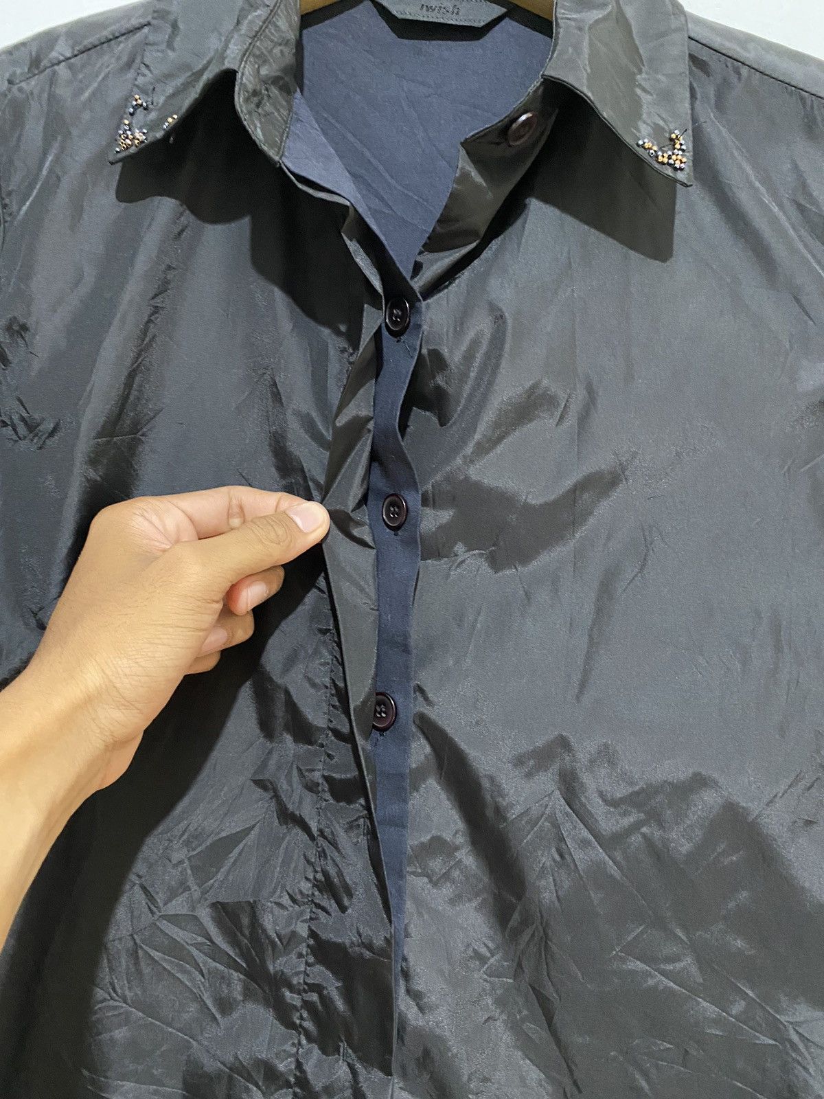 Designer × Y's × Yohji Yamamoto Vintage Y’s Bis iwish Yohji Yamamoto Coach button jacket Size US S / EU 44-46 / 1 - 4 Thumbnail
