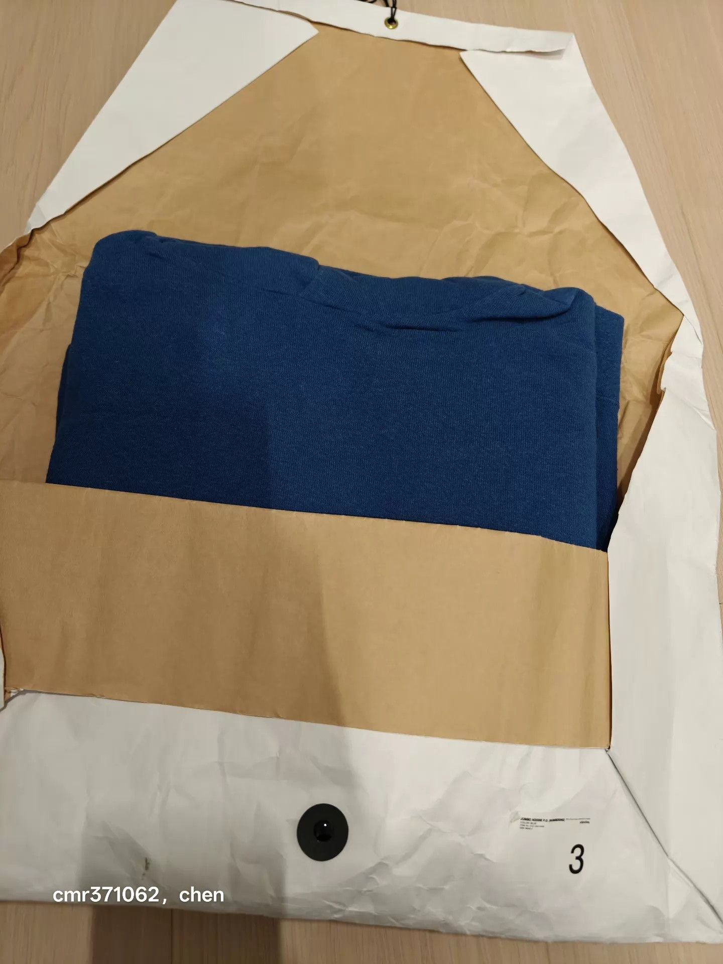 Visvim VISVIM 21SS JUMBO HOODIE P.O. NUMBERED blue3 Size US L / EU 52-54 / 3 - 9 Thumbnail