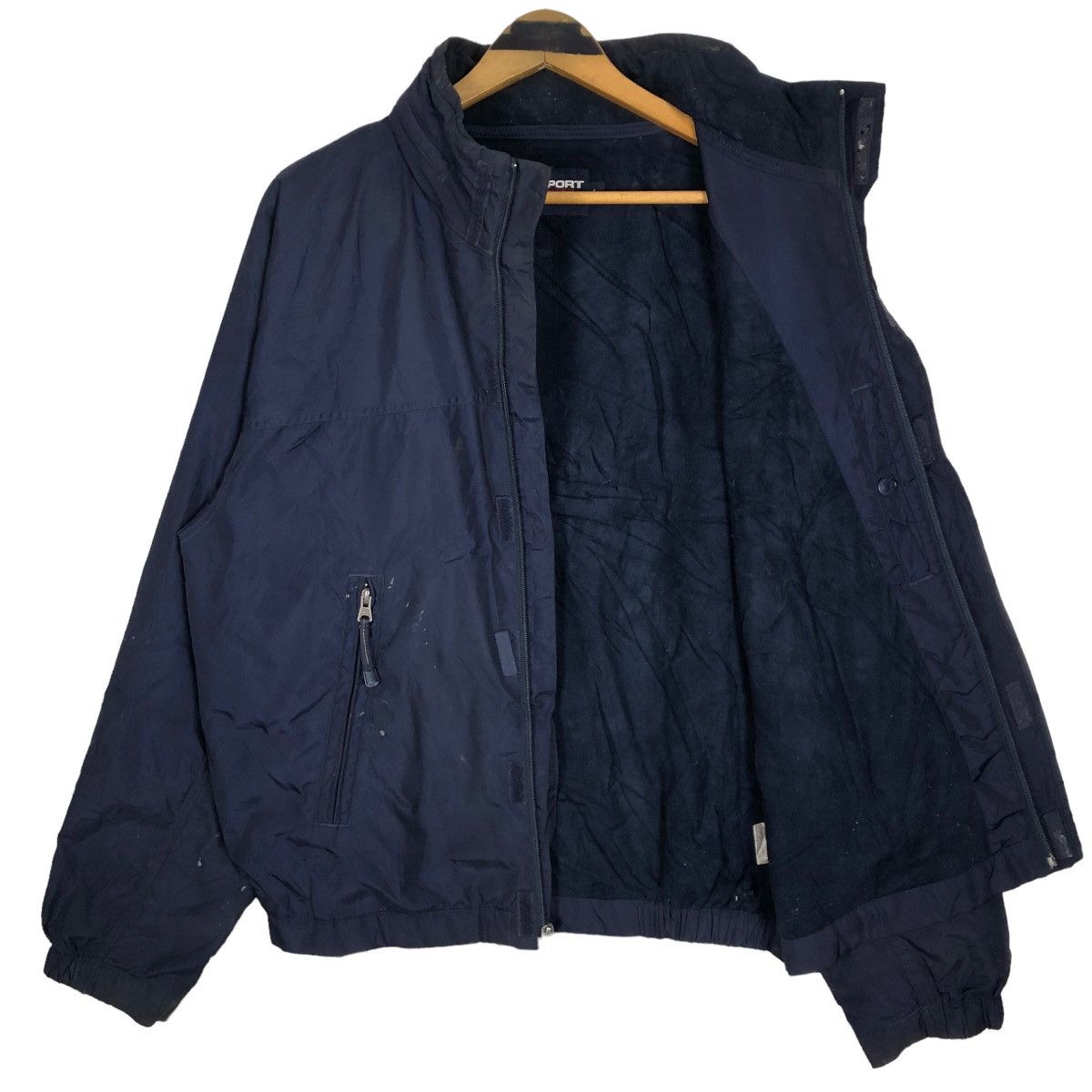 Polo Ralph Lauren Vintage Polo Sport Ralph Lauren Nylon Light Jacket Size US L / EU 52-54 / 3 - 10 Thumbnail