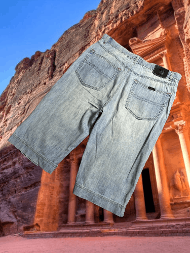 Trussardi × Vintage Trussardi Vintage Classic Jeans Shorts Size US 36 / EU 52 - 1 Thumbnail