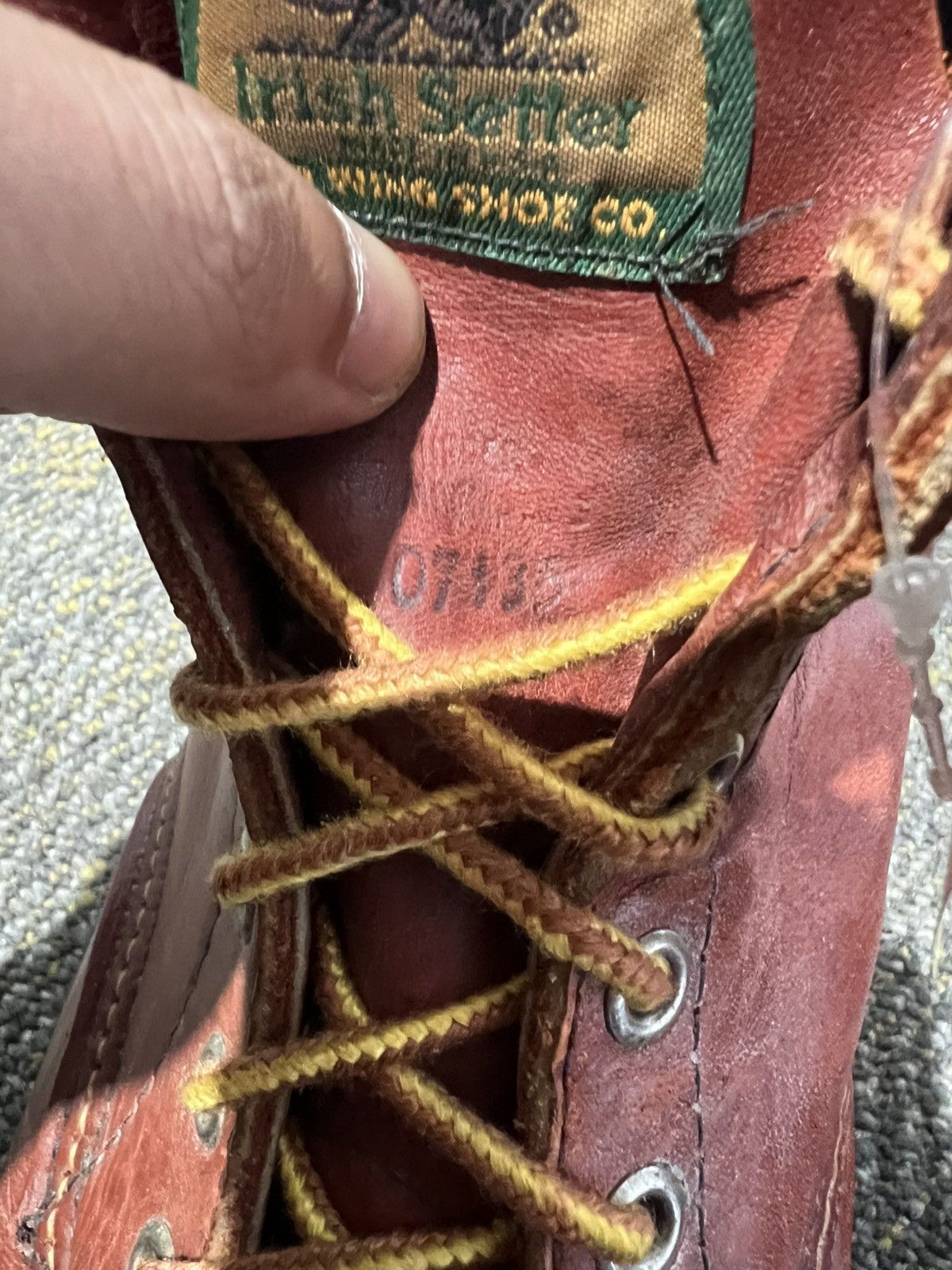 Red Wing Vintage 80s Red Wing 8875 Classic Moc Toe Irish Setter Boots Size US 9 / EU 42 - 8 Thumbnail