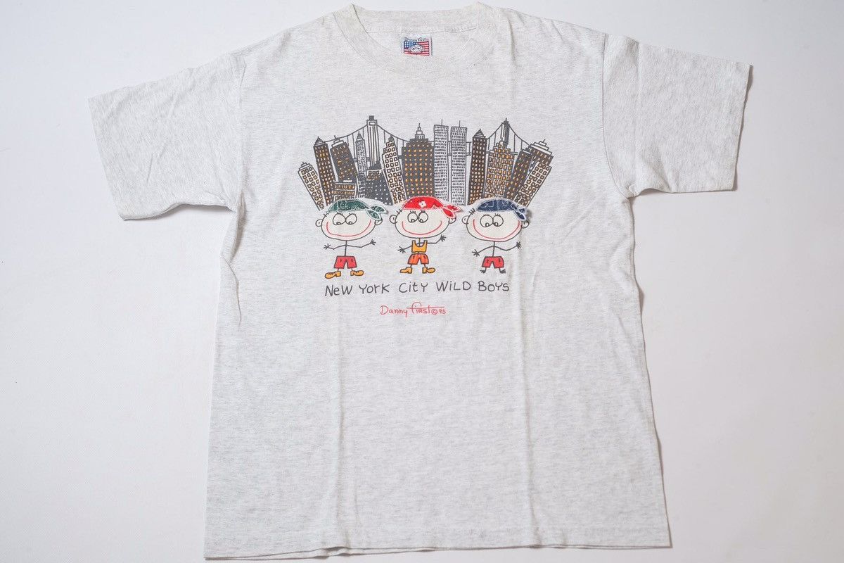 Vintage Vintage Danny First New York Made In Usa Shirt Size US L / EU 52-54 / 3 - 1 Thumbnail