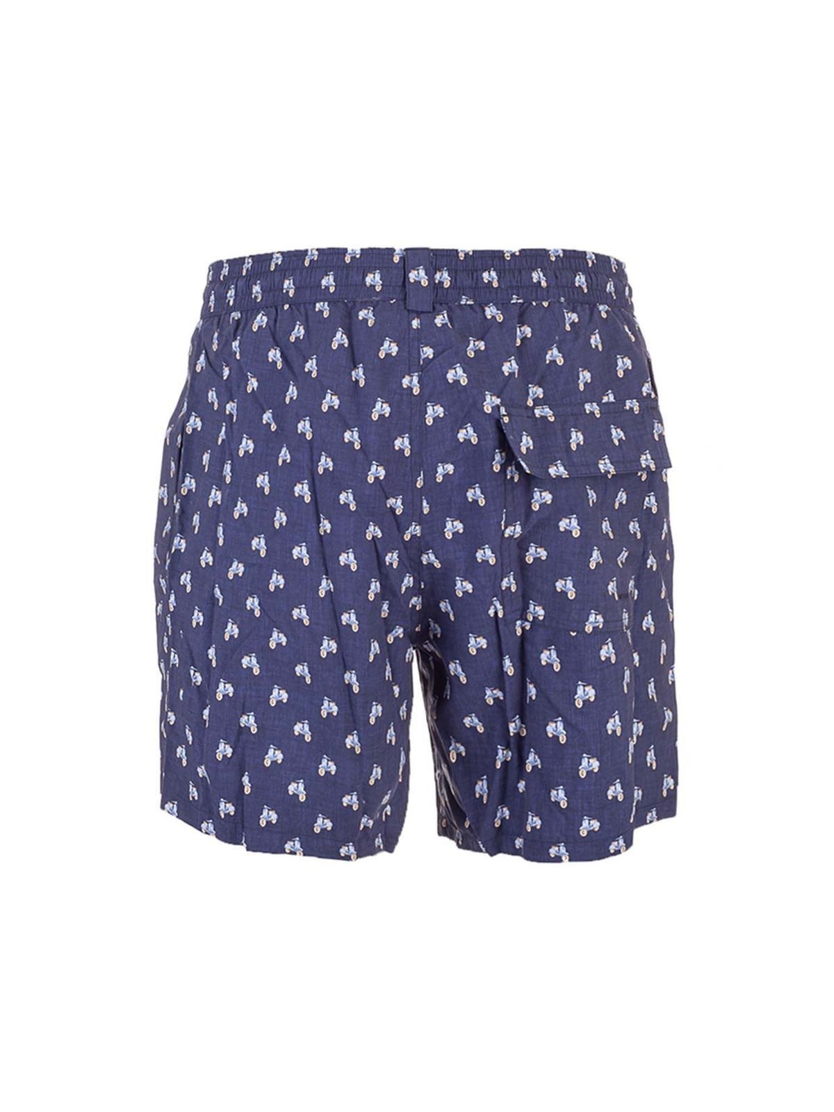 Loro Piana o1srvl11e1024 Bay Swim Short in Purple Size US 30 / EU 46 - 2 Thumbnail