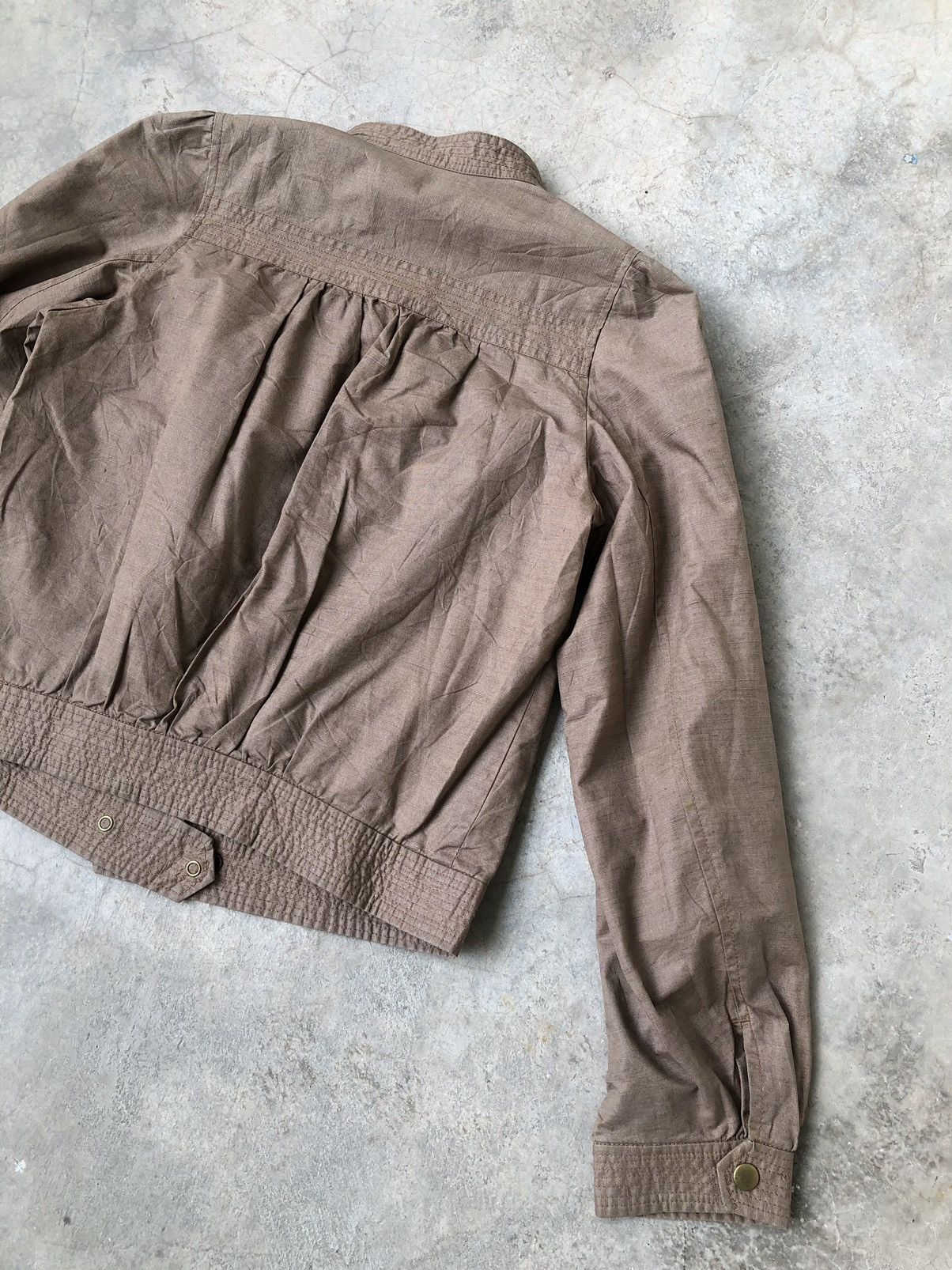 Issey Miyake Vintage issey Miyake Tsumori Chisato Cropped Button Jacket Size XS / US 0-2 / IT 36-38 - 18 Thumbnail