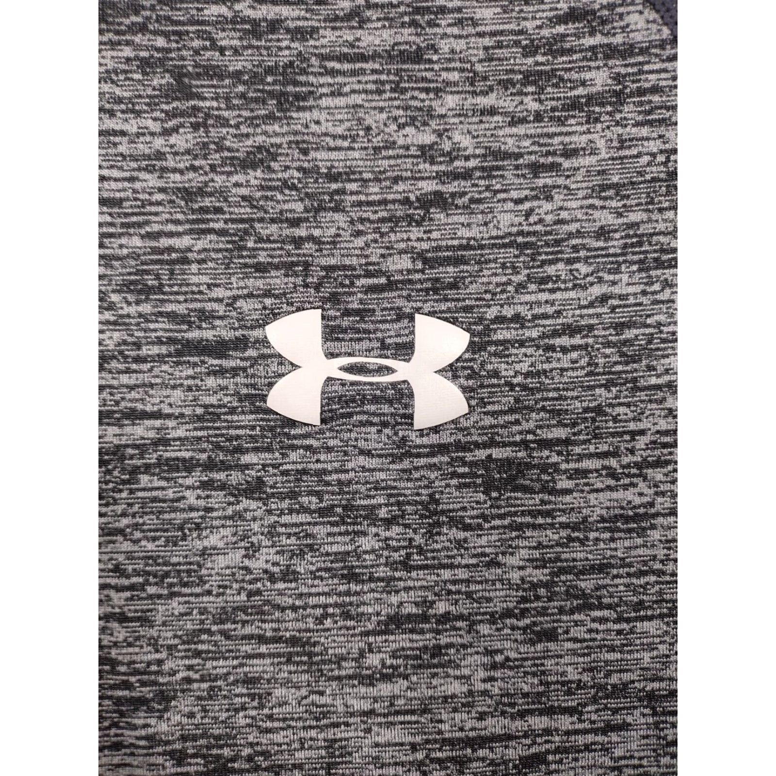 Under Armour Under Armour HeatGear T-Shirt Mens Large Black Gray Loose Fit Shirt Size US L / EU 52-54 / 3 - 2 Thumbnail
