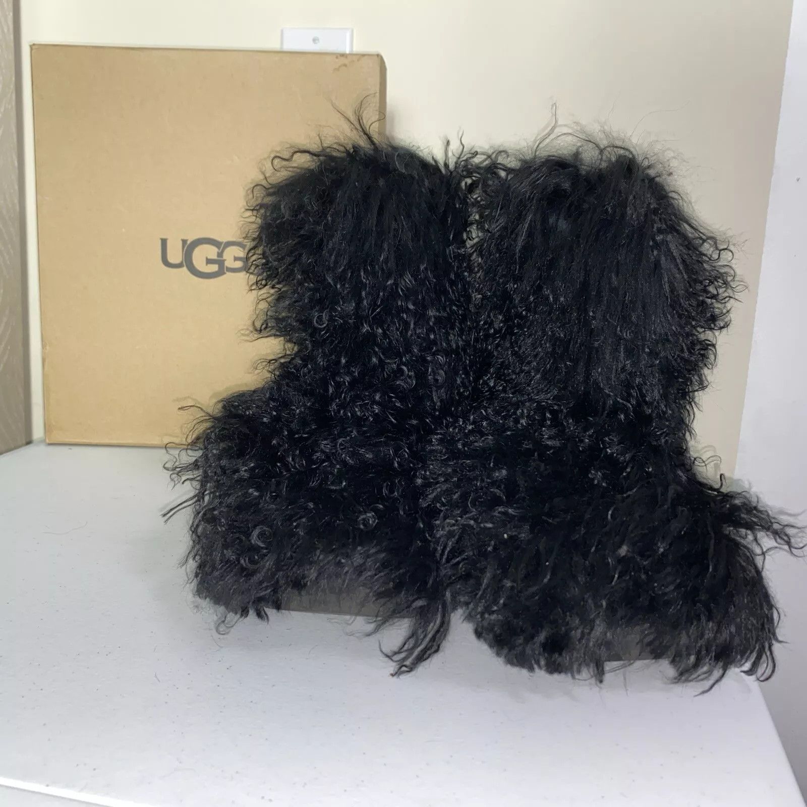 Ugg UGG Classic Fluff Momma Mongolian Boots Grailed