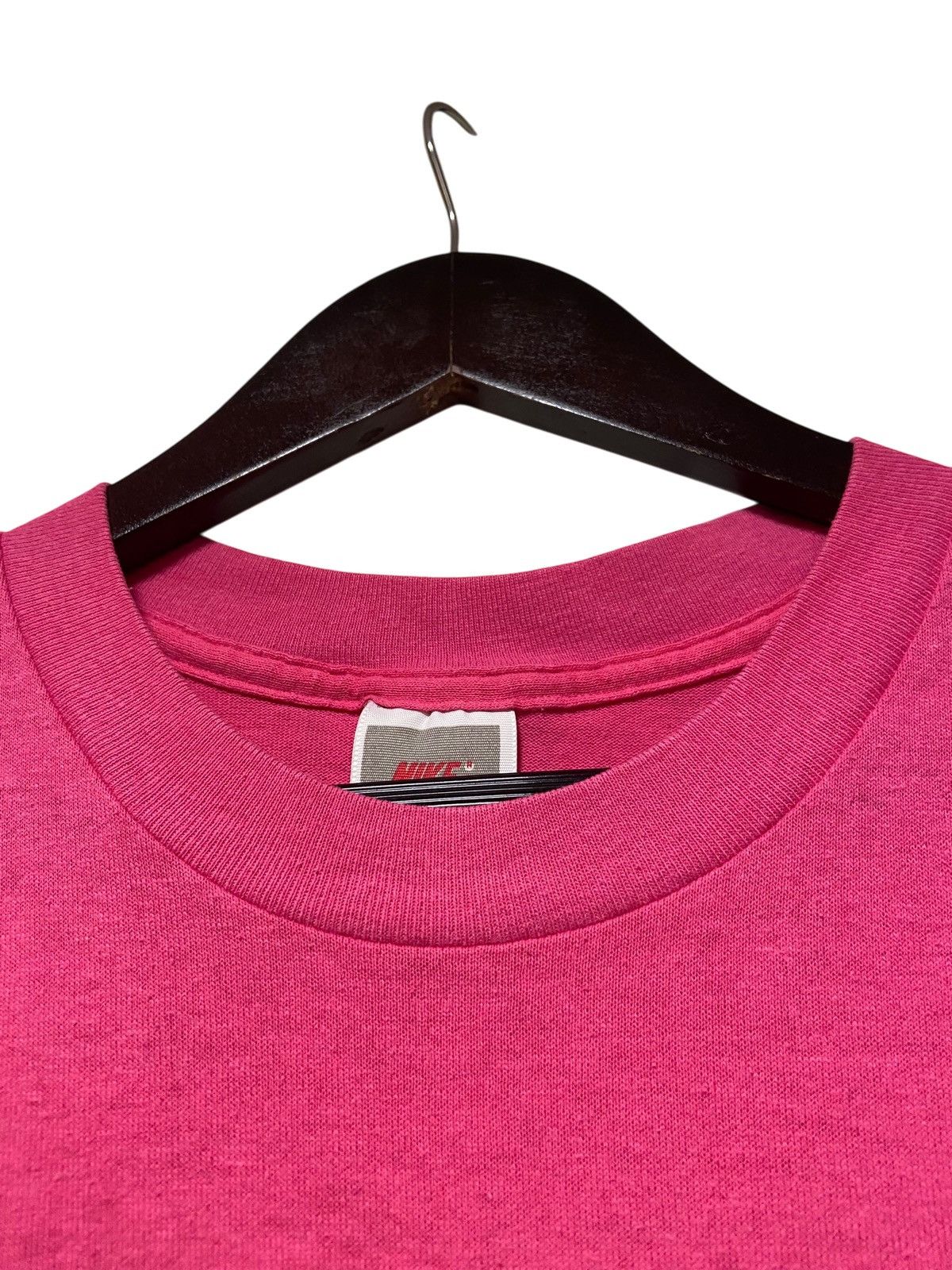 Nike × Vintage Vintage 80s Nike Just Do It Tee USA MADE SINGLE STITCH LARGE Size US L / EU 52-54 / 3 - 3 Thumbnail