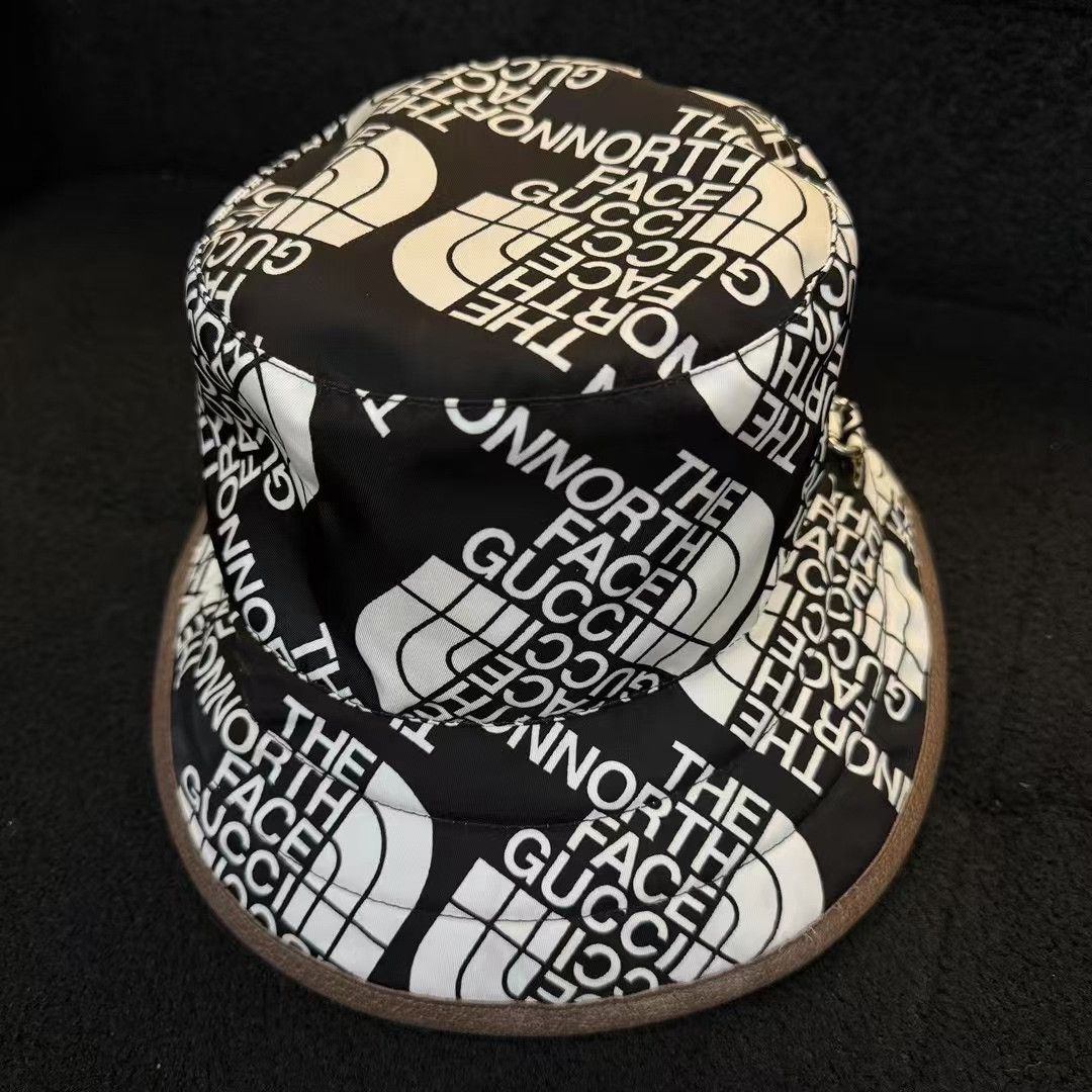 Gucci Gucci Nylon Black Hat one size Men Size ONE SIZE - 1 Thumbnail