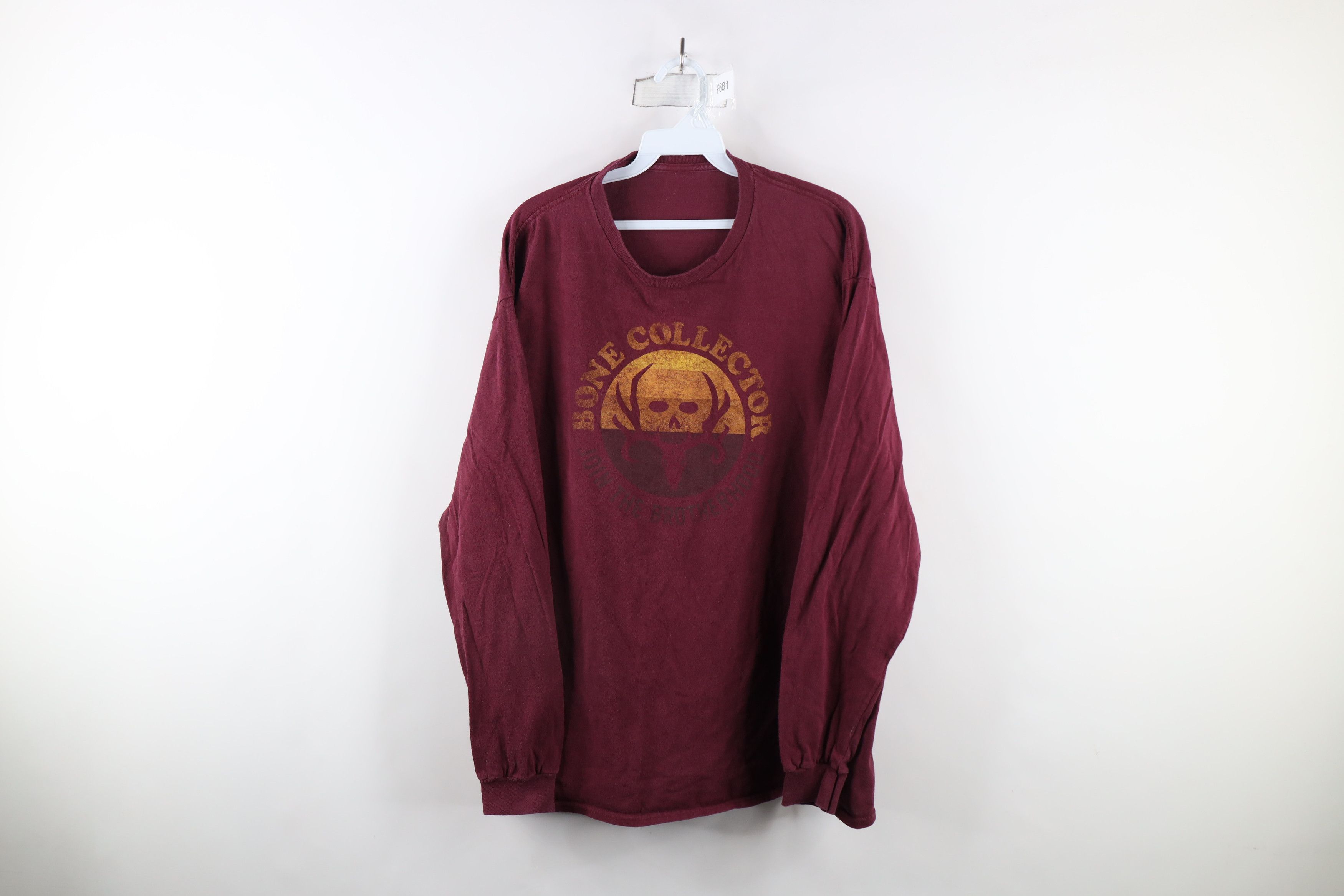 Vintage Vintage Collector Hunting Brotherhood Long Sleeve T-Shirt Size US XL / EU 56 / 4 - 1 Thumbnail