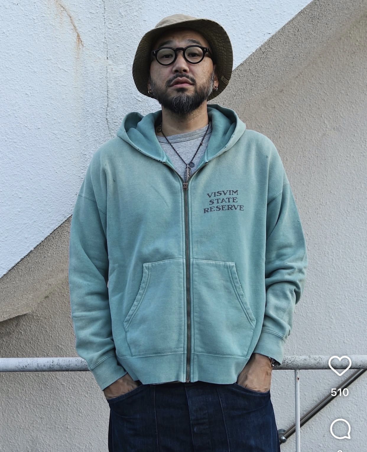 Visvim VISVIM 24AW JUMBO SB HOODIE F.Z. CRASH Size US L / EU 52-54 / 3 - 3 Thumbnail