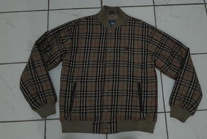 Stussy Vintage Stussy Burberry Plaid Jacket Size US M / EU 48-50 / 2 - 1 Thumbnail