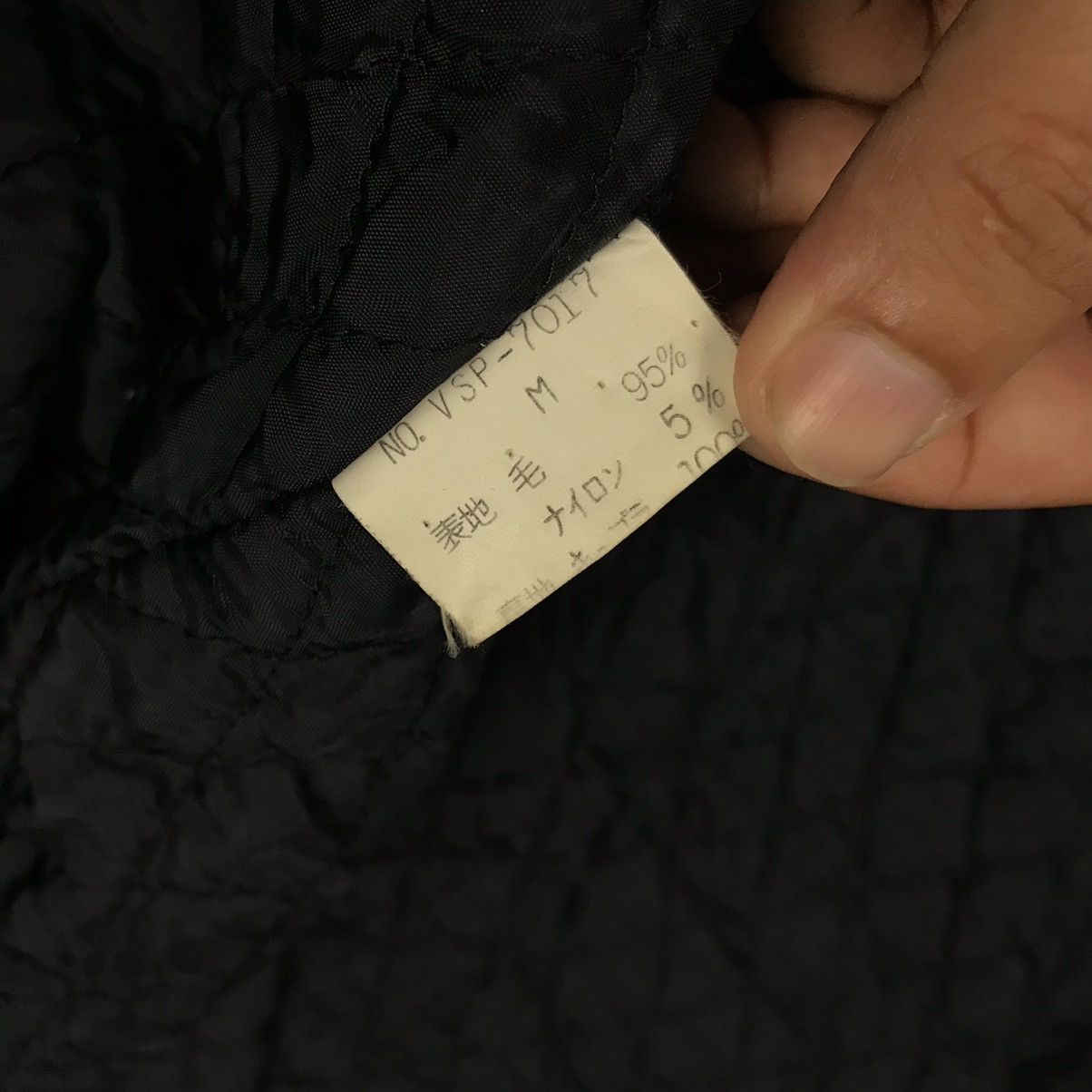 Japanese Brand VALENZAPO BLACK ZIPPER WOOL JACKET Size US M / EU 48-50 / 2 - 11 Thumbnail
