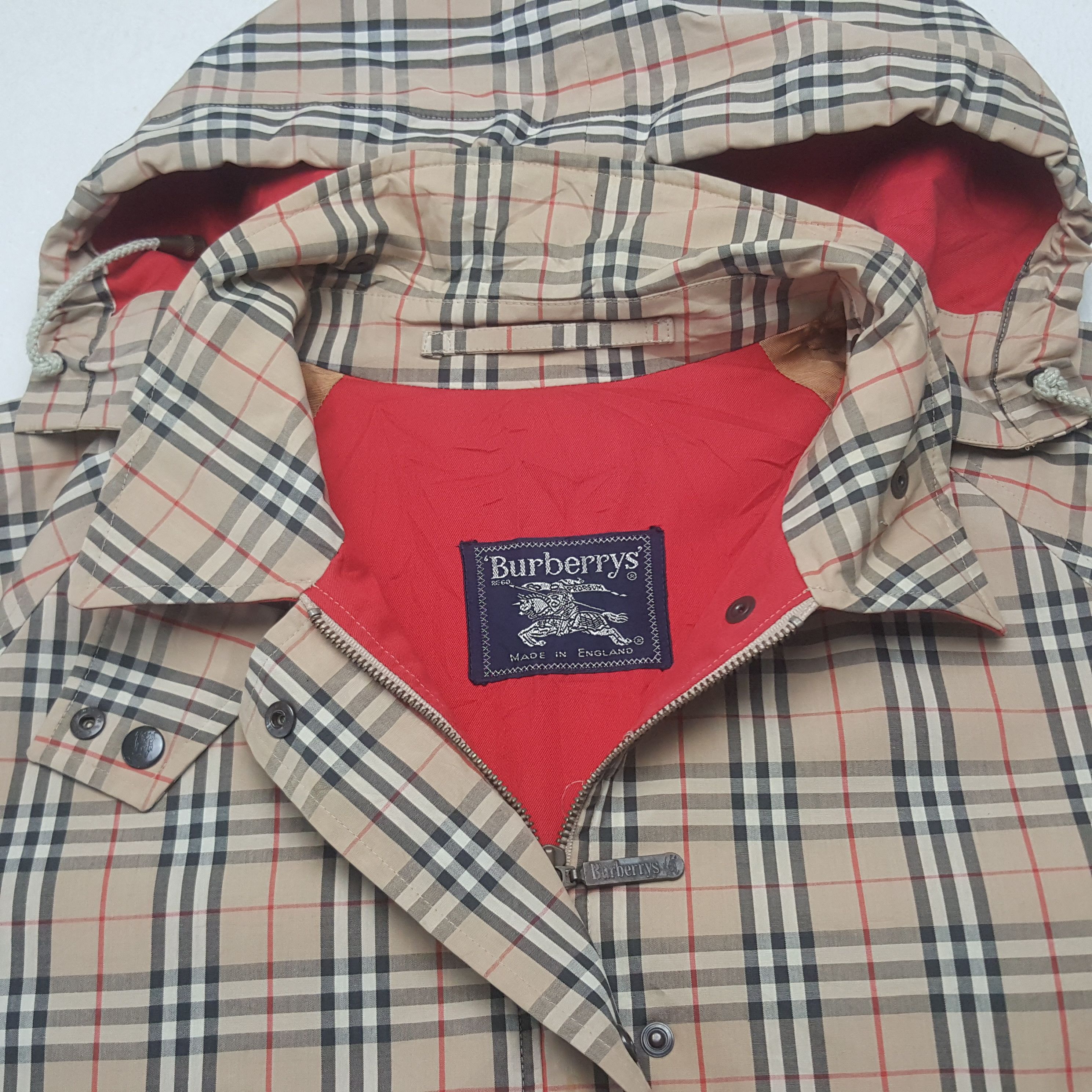 Burberry Vintage Burberry Nova Check Designer Jacket C302N14 Size XL / US 12-14 / IT 48-50 - 4 Thumbnail