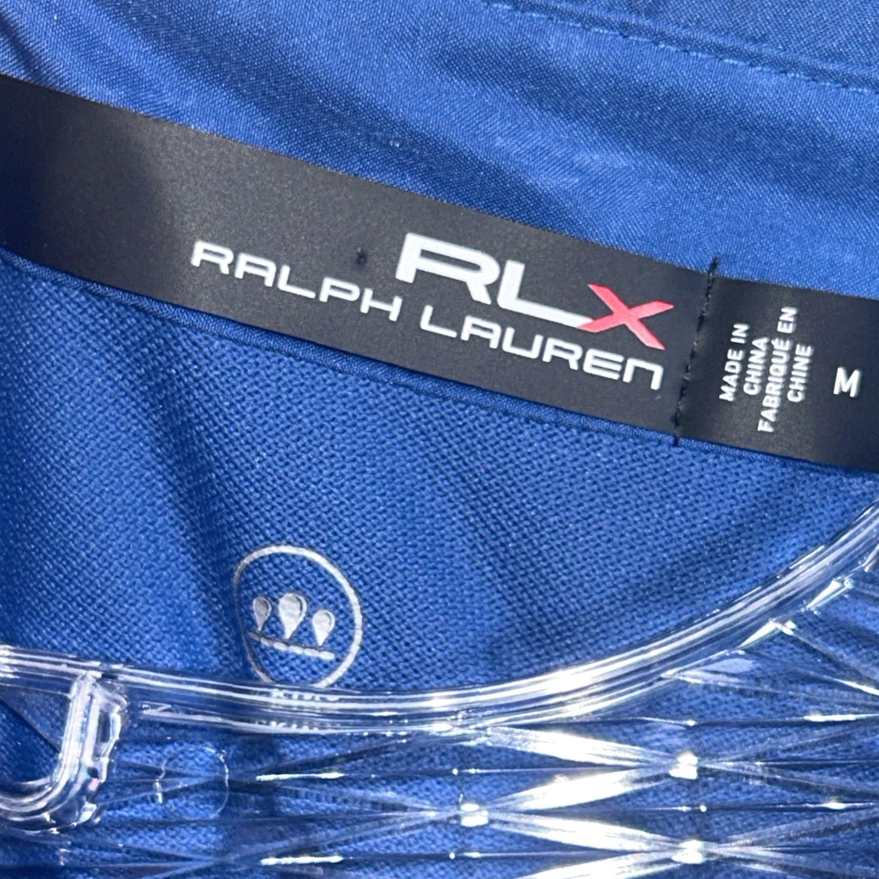 RLX Ralph Lauren RLX Ralph Lauren Mens Polo Golf Wicking Performance Stretch Size M Blue Size US M / EU 48-50 / 2 - 4 Thumbnail