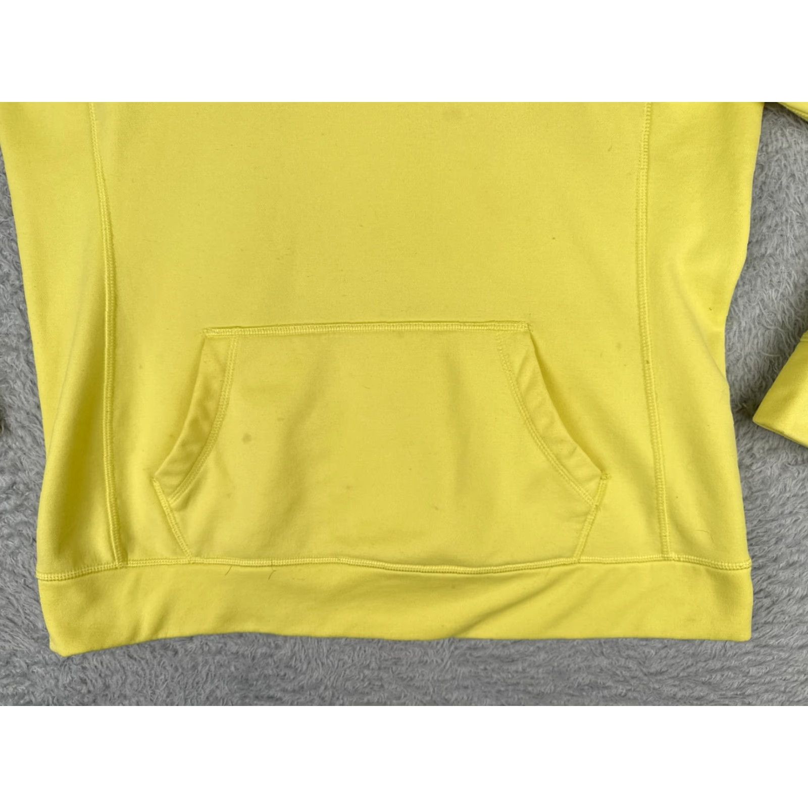 The North Face The North Face Hoodie Women Large Yellow Full Zip Jersey Logo Womens Size L / US 10 / IT 46 - 5 Thumbnail