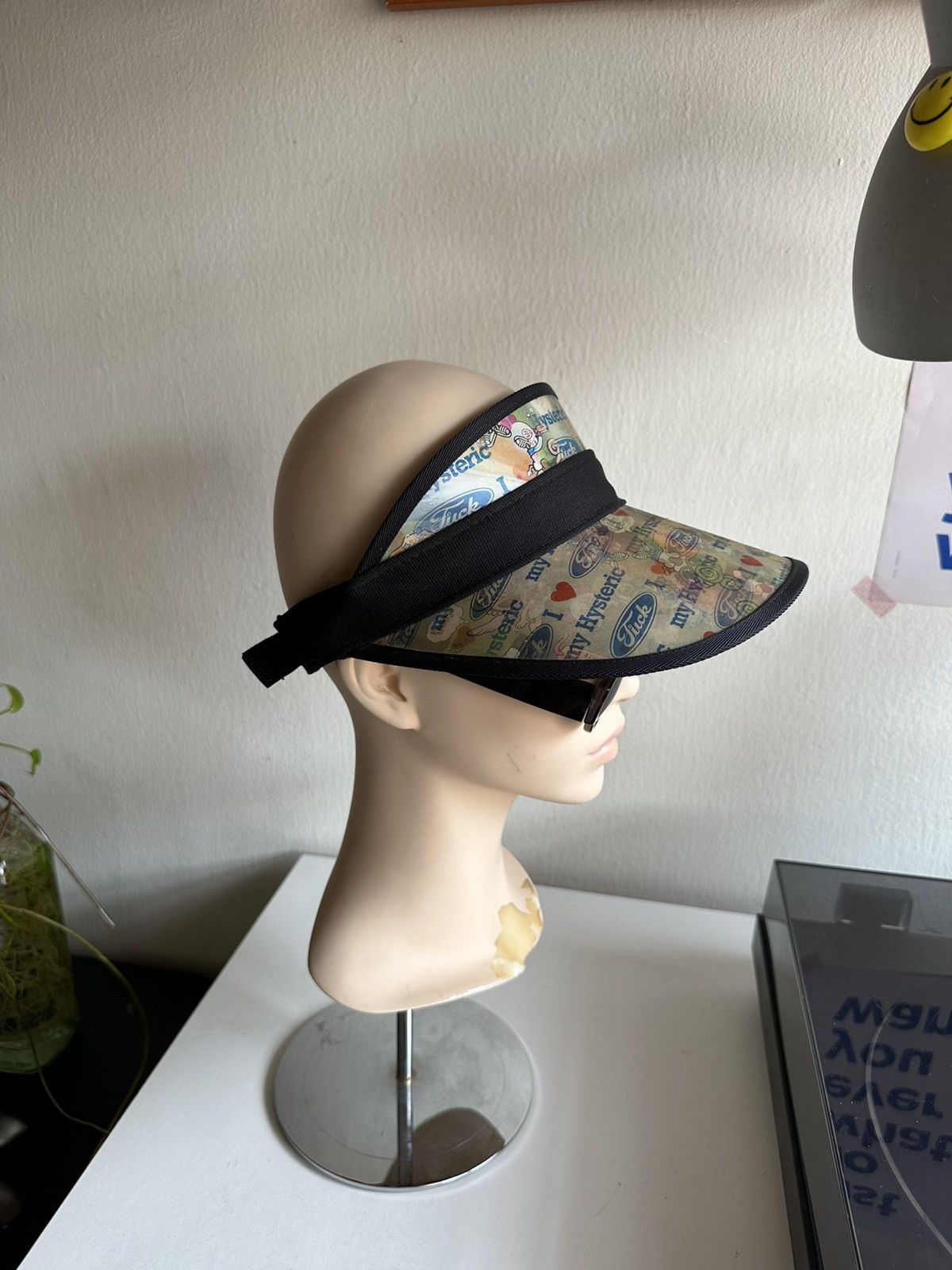 Hysteric Glamour 1990s Hysteric Glamour Racing Flip Logo Visor Cap Size ONE SIZE - 5 Thumbnail