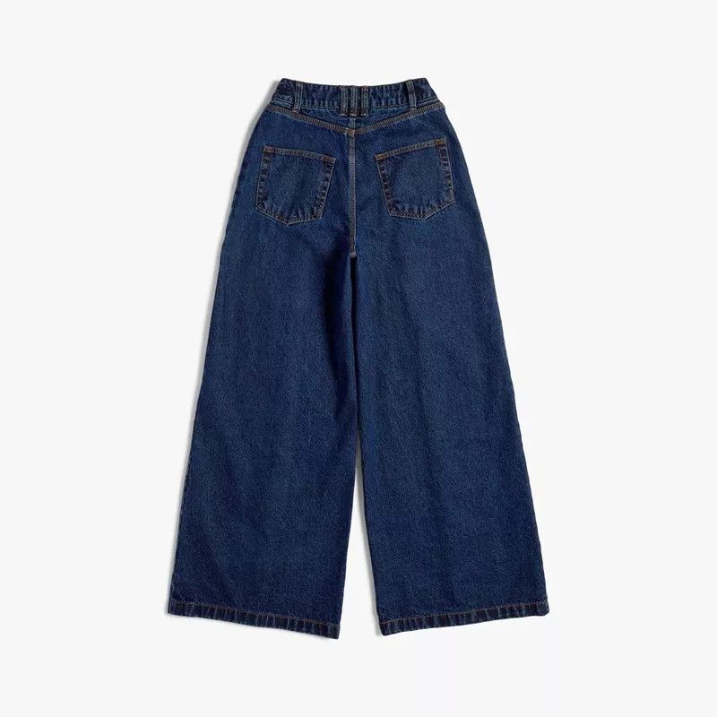 Adidas × If Six Was Nine Final Drop! adidas x Ivy Park Denim Wide-Leg Snap Pants Size US 36 / EU 52 - 6 Thumbnail