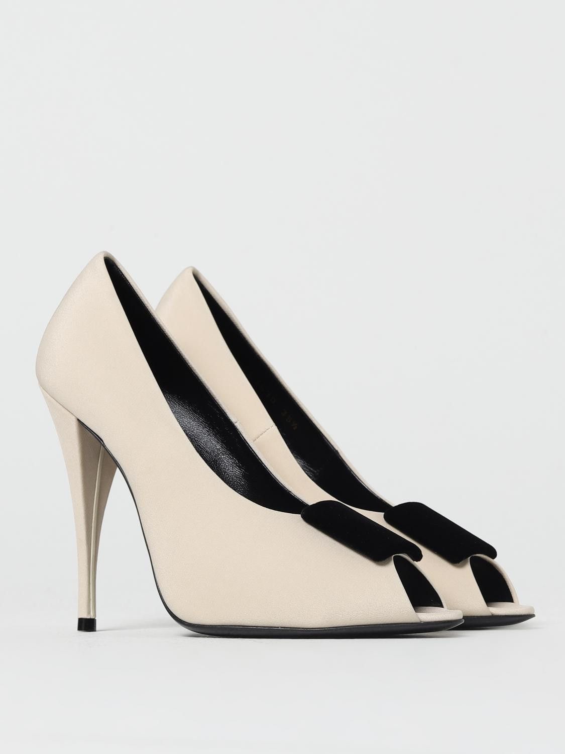Saint Laurent Paris o1y0126 Pumps in Beige Size US 10 / IT 40 - 3 Thumbnail