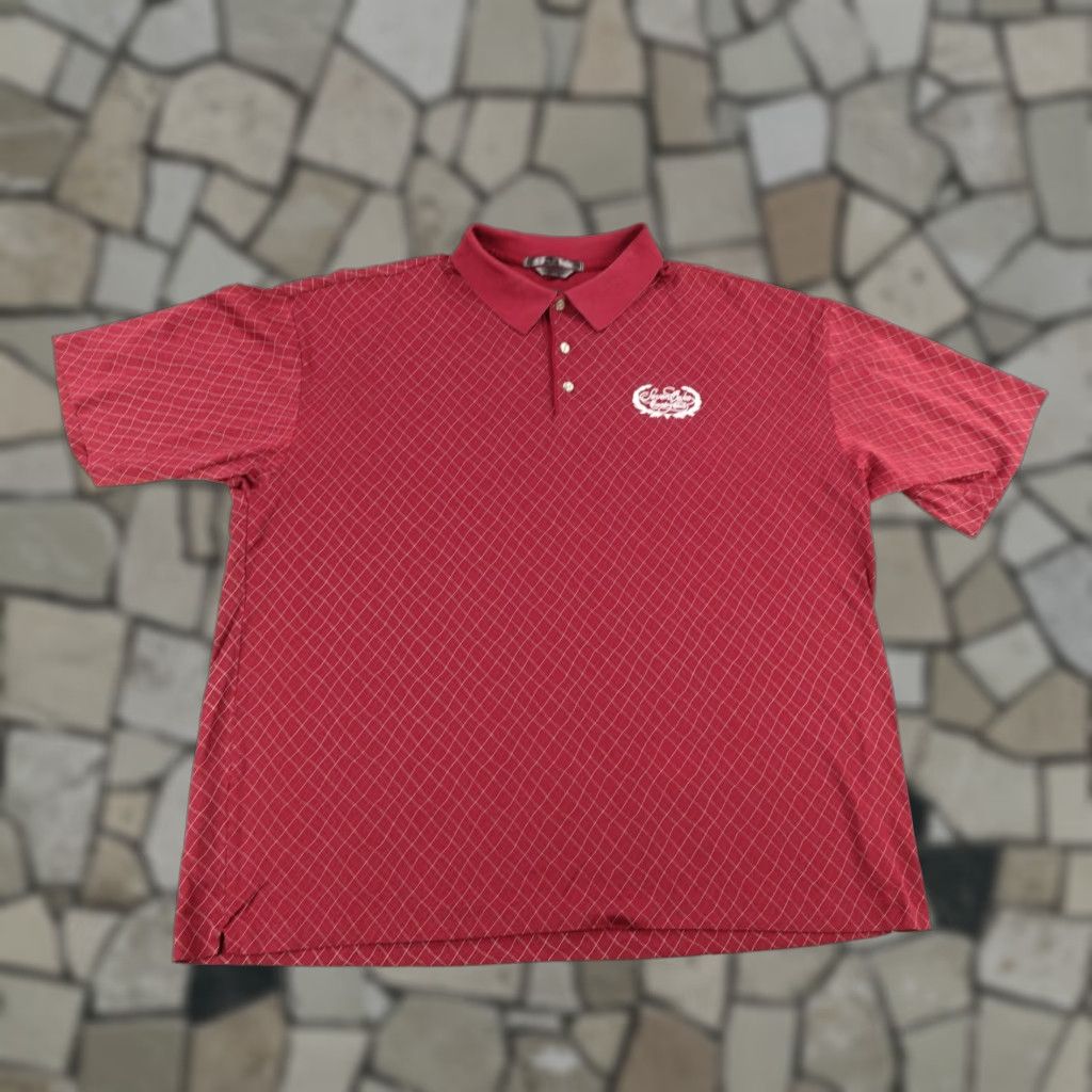 Nike VINTAGE Nike Polo Shirt Mens XL Plaid Tiger Woods Seven Oaks Country Club Golf Shirt Size US XL / EU 56 / 4 - 1 Thumbnail