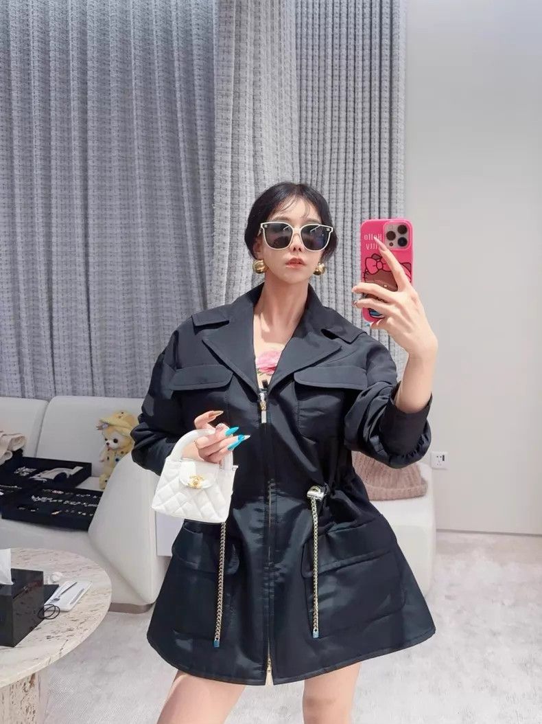Chanel Chanel Drawstring windbreaker jacket Size XXS / US 00 / IT 34 - 8 Thumbnail