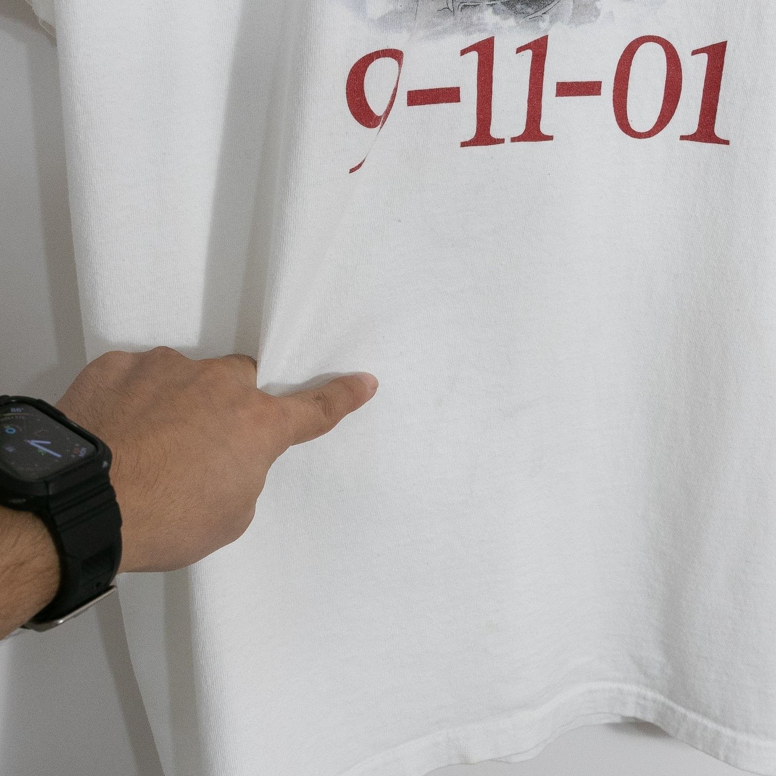Vintage Vintage Y2K 911 New York Fire Dept Memorial T Shirt Mens XL Size US XL / EU 56 / 4 - 3 Thumbnail