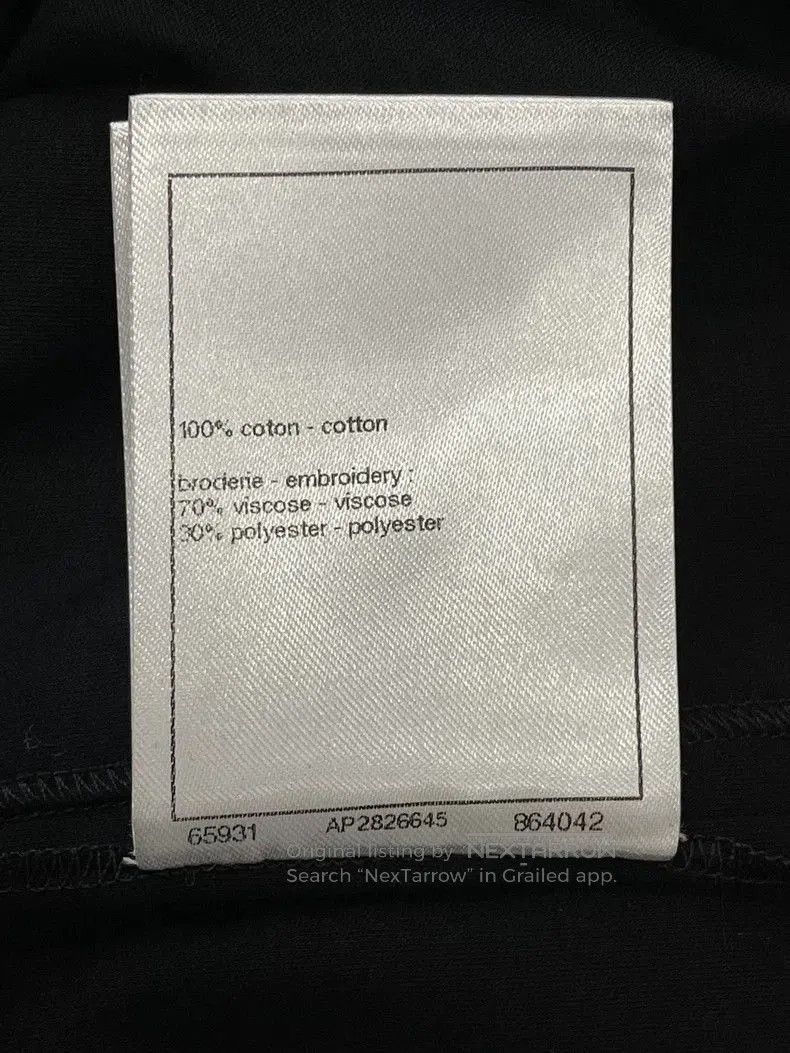 Chanel Chanel 25p Black White Collar Blouse. Size US S / EU 44-46 / 1 - 7 Thumbnail