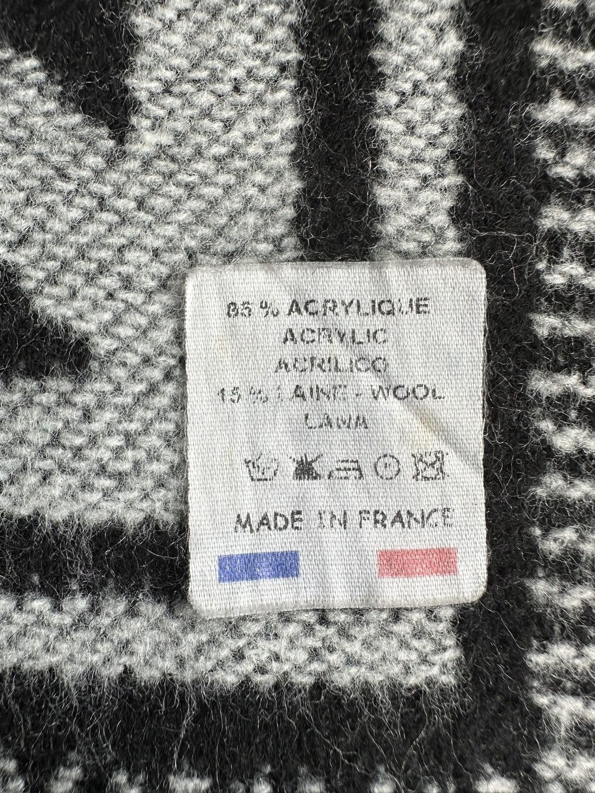 Le Grande Bleu (L.G.B.) 2000's GGD Japan wool scarf muffler Size ONE SIZE - 7 Thumbnail